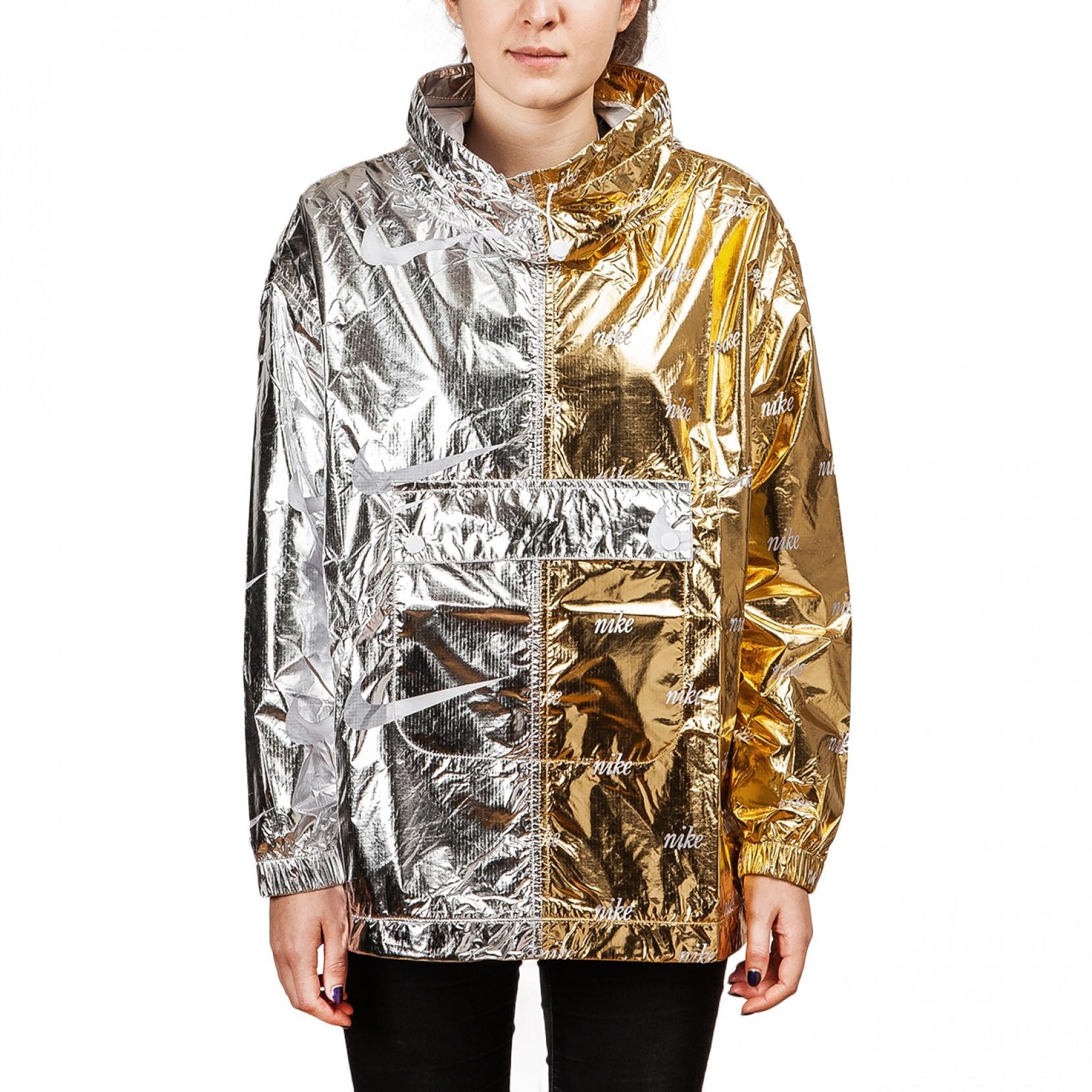 nike metallic clash jacket