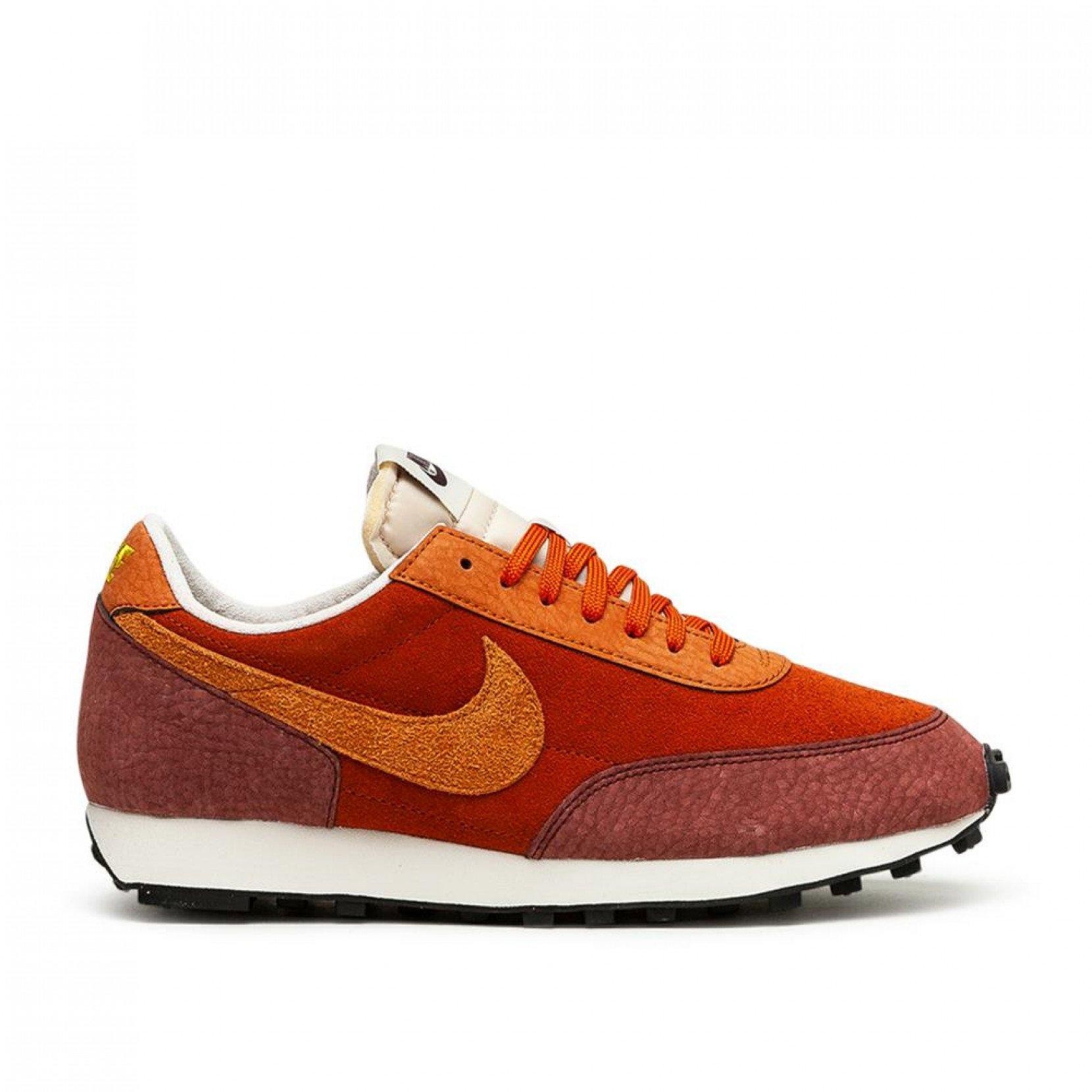 Nike Suede Daybreak Sneakers In Orange for Men - Save 81% | Lyst