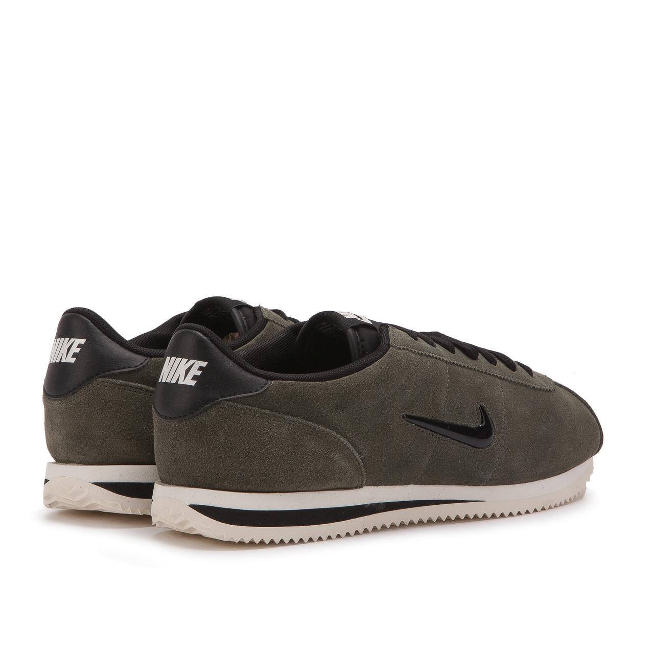 Nike Suede Nike Cortez Basic Jewel in Olive (Green) for Men | Lyst