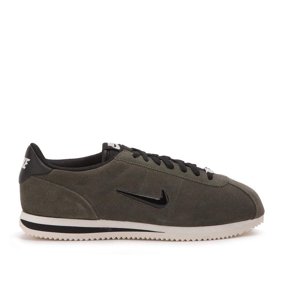 Nike Suede Nike Cortez Basic Jewel in Olive (Green) for Men - Lyst