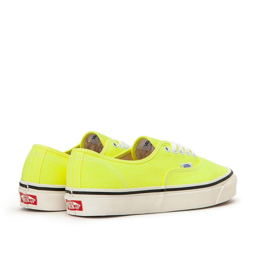 neon yellow vans