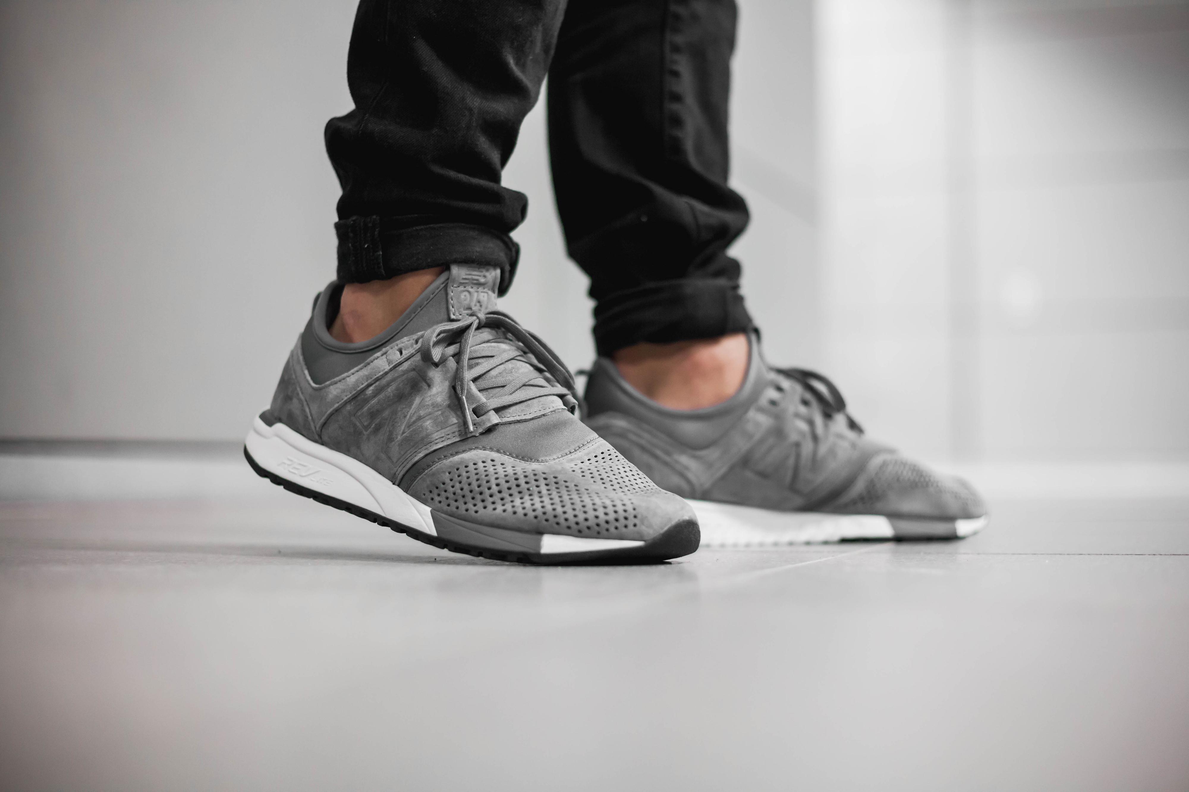 New Balance Suede Mrl 247 Ly in Grey (Gray) for Men - Lyst
