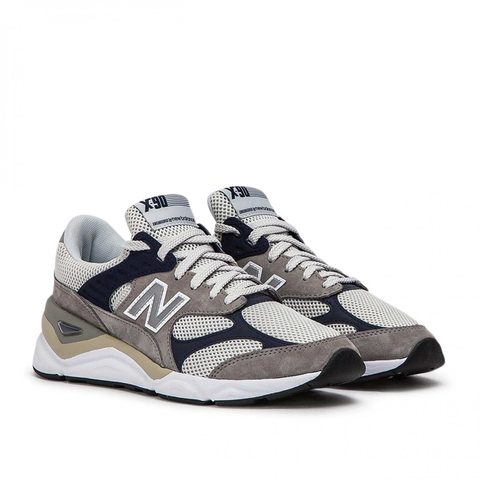 New Balance Leather Msx90 Rpb "reconstructed" in Grey (Gray) for Men | Lyst