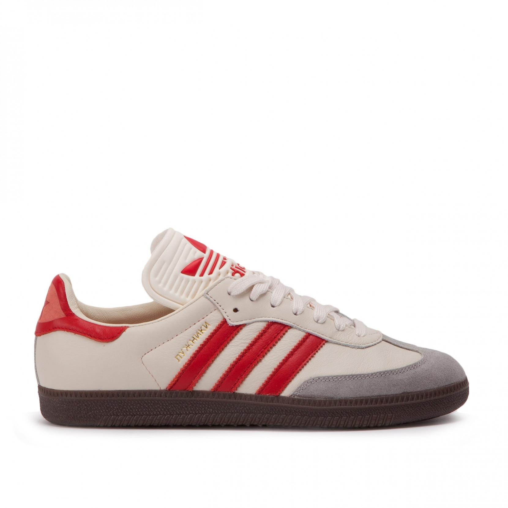 adidas samba classic og white scarlet granite