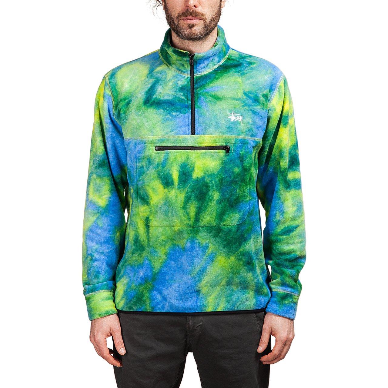 Download Stussy Polar Fleece Mock Neck in Green for Men - Lyst
