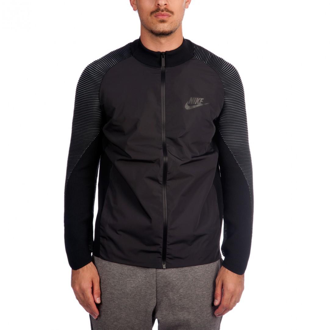 nike tech knit varsity jacket