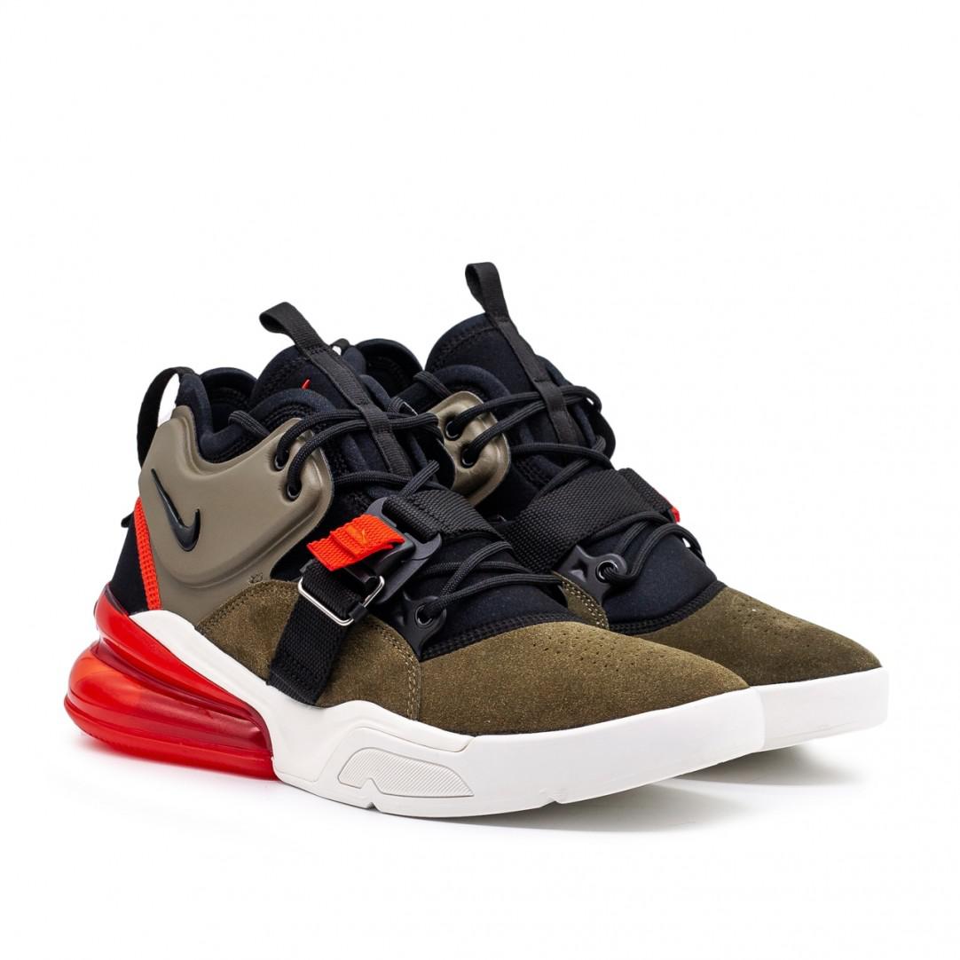 brown air force 270 shoes