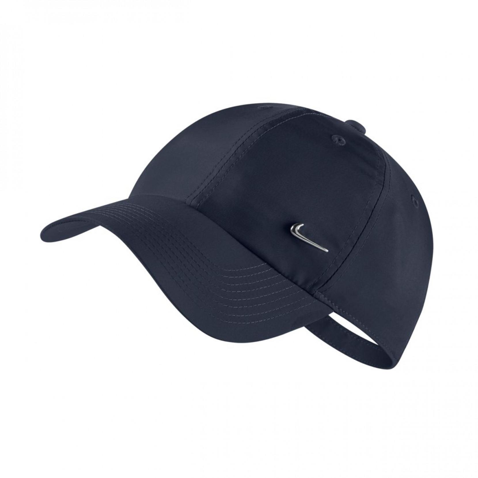 Nike Heritage 86 Cap Metal Swoosh In Black For Men Lyst