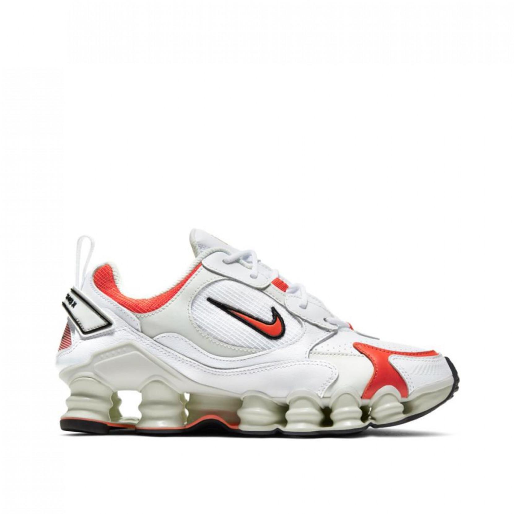 nike white shox tl sneakers