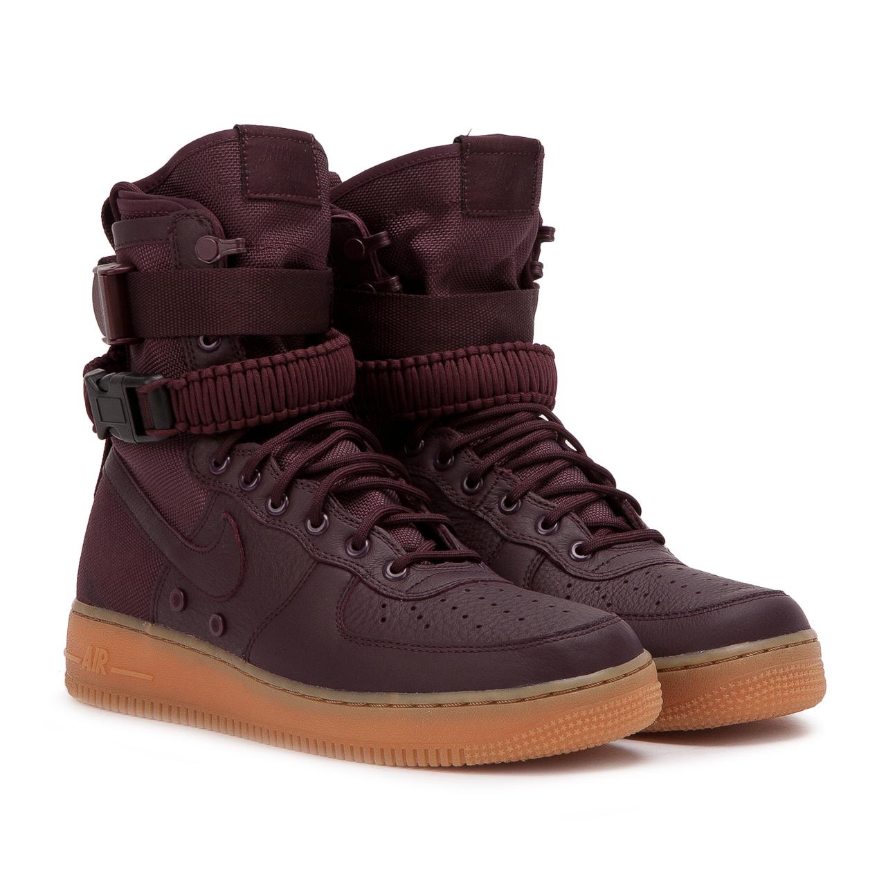 Nike sf air force 1 maroon Outlet