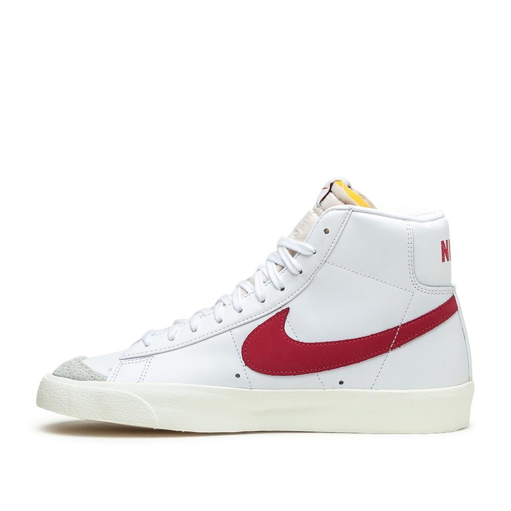nike blazer mid vintage 77 leather sneakers white