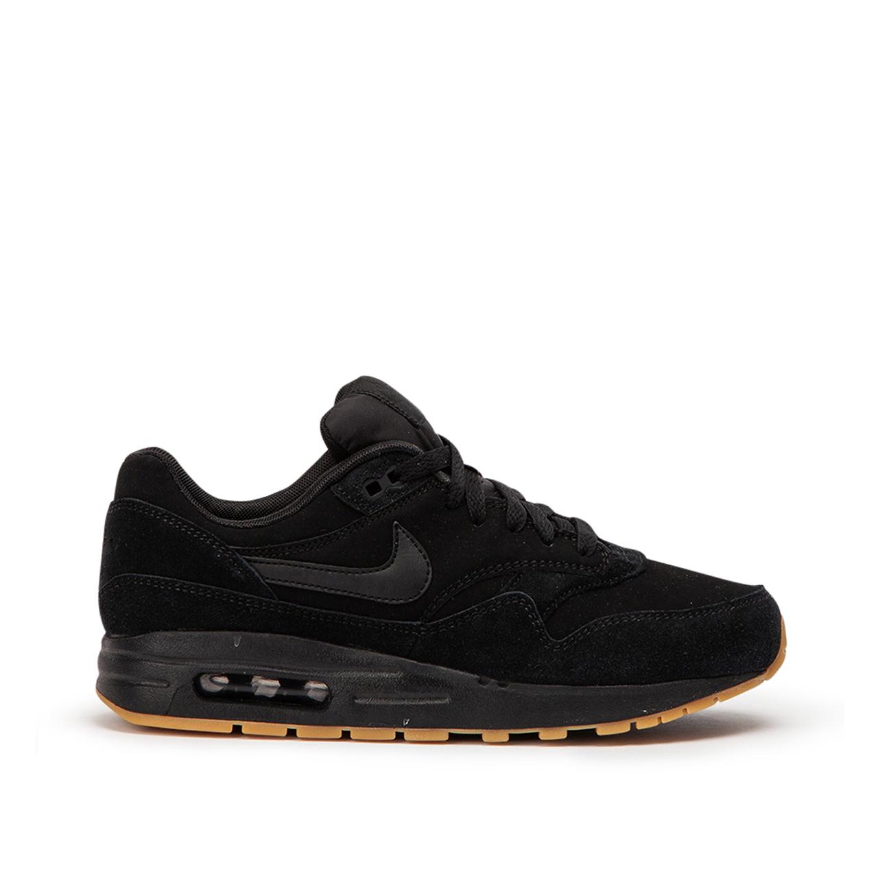 nike air max 1 gs black