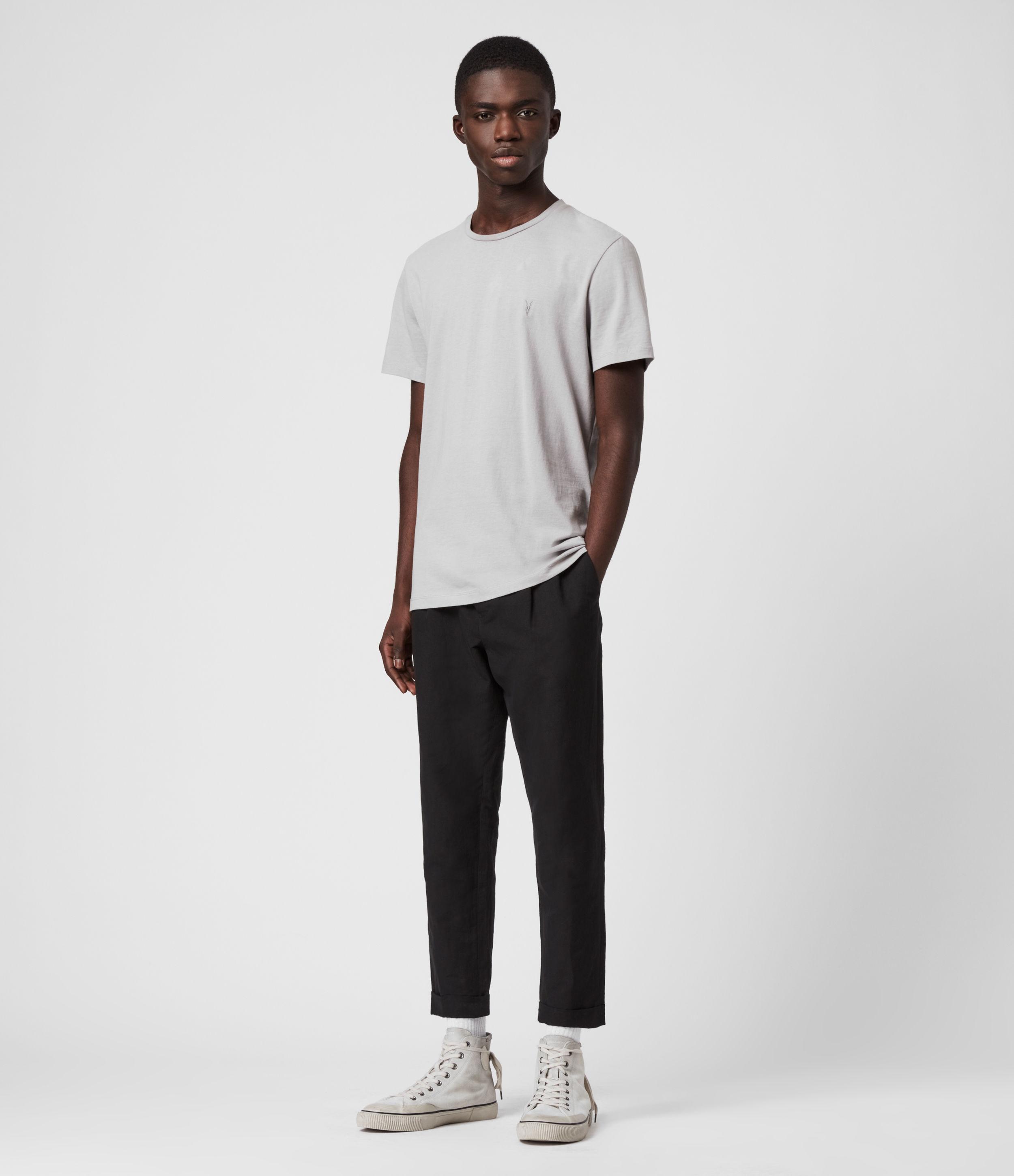 AllSaints Chiswell Linen Blend Cropped 