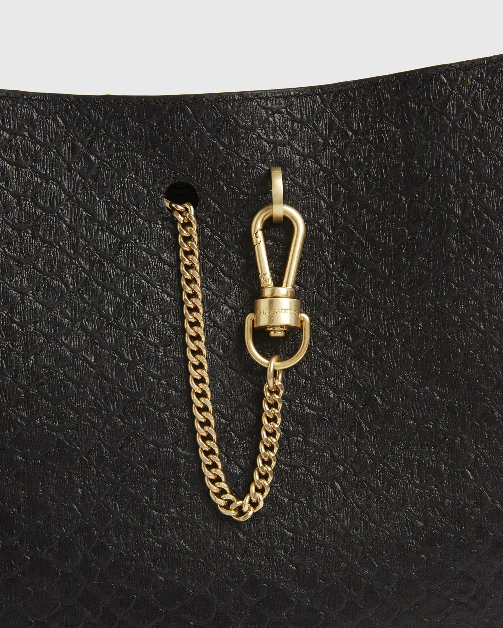 All saints beaumont leather hobo bag hotsell