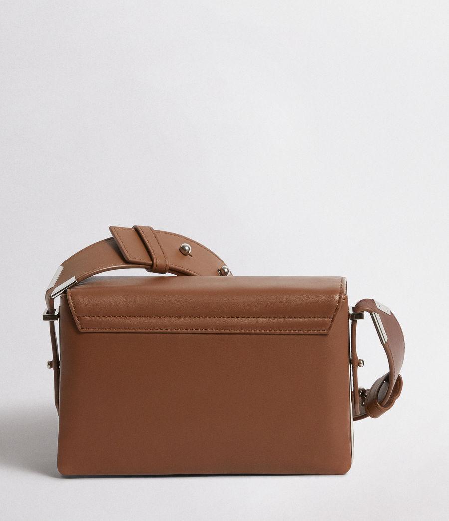 all saints versailles leather shoulder bag