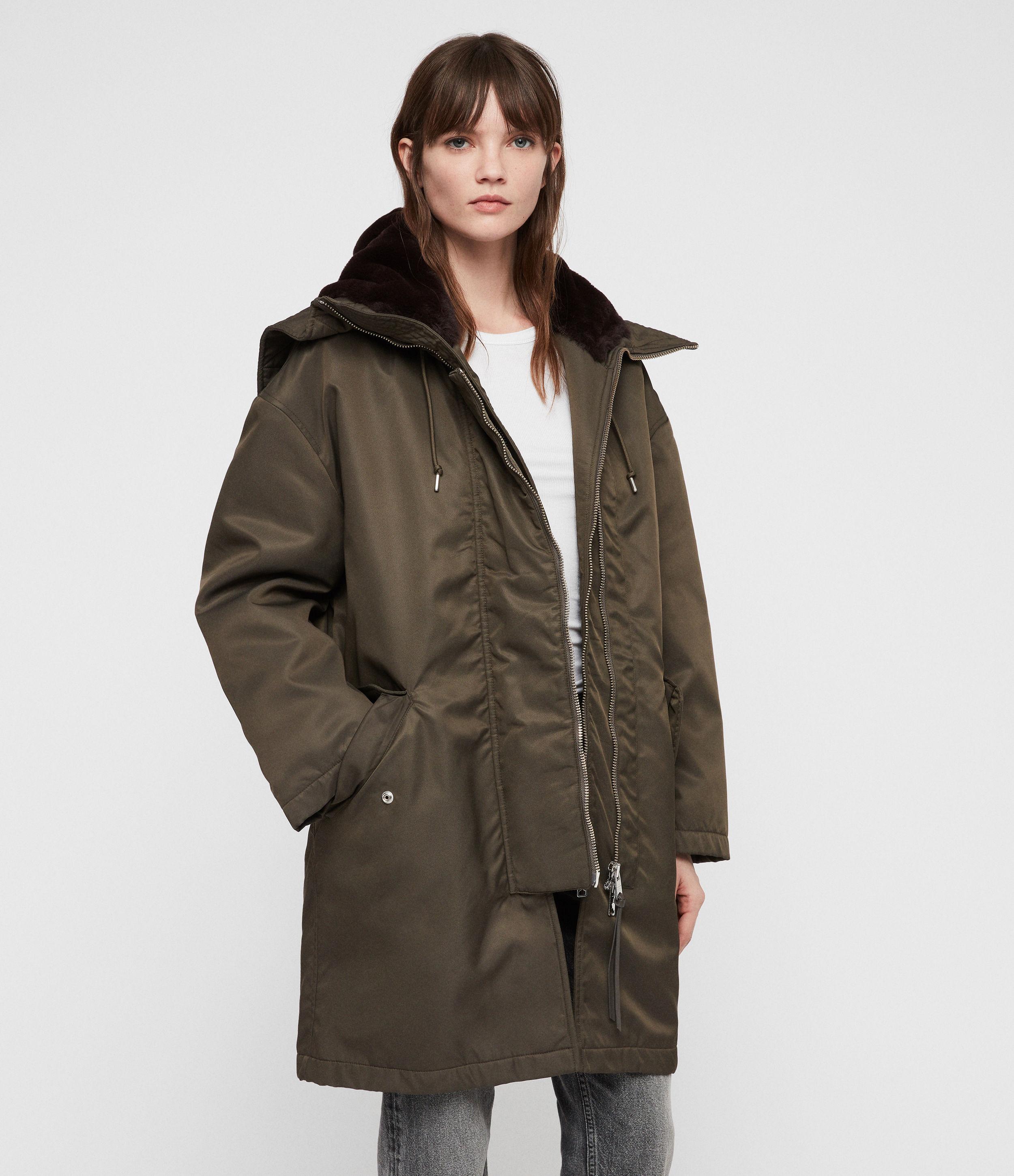 all saints tyra parka