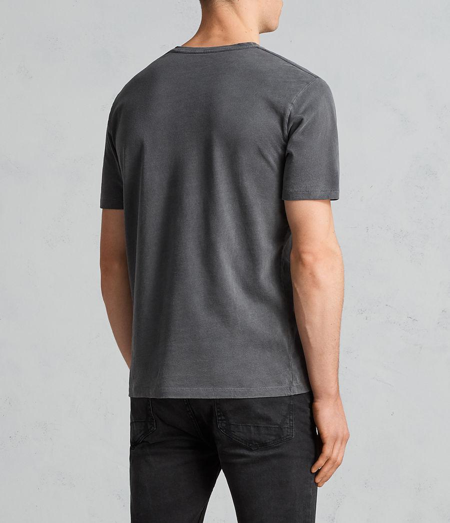 AllSaints Ossage Crew T-shirt in Gray 