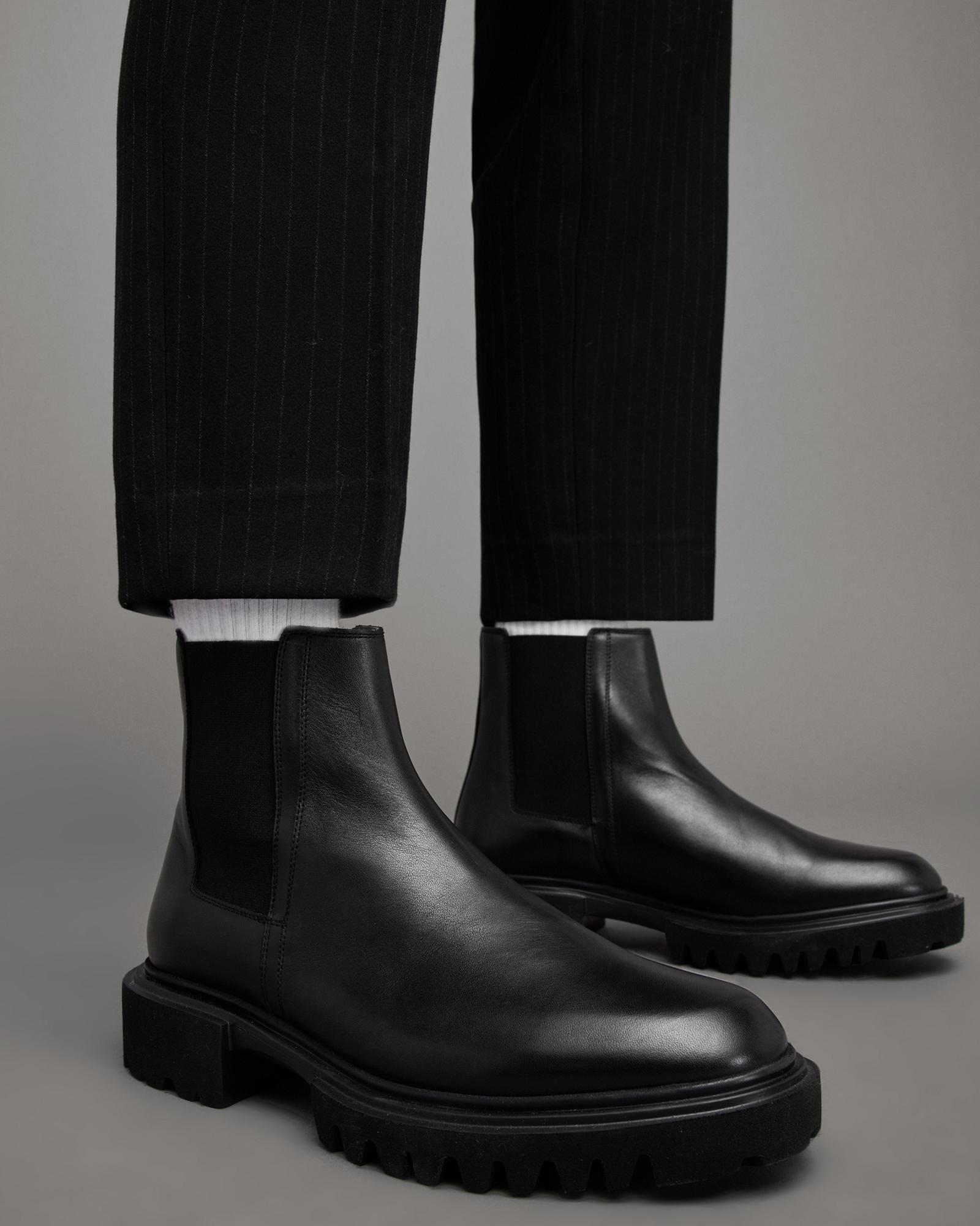 vince leather boots