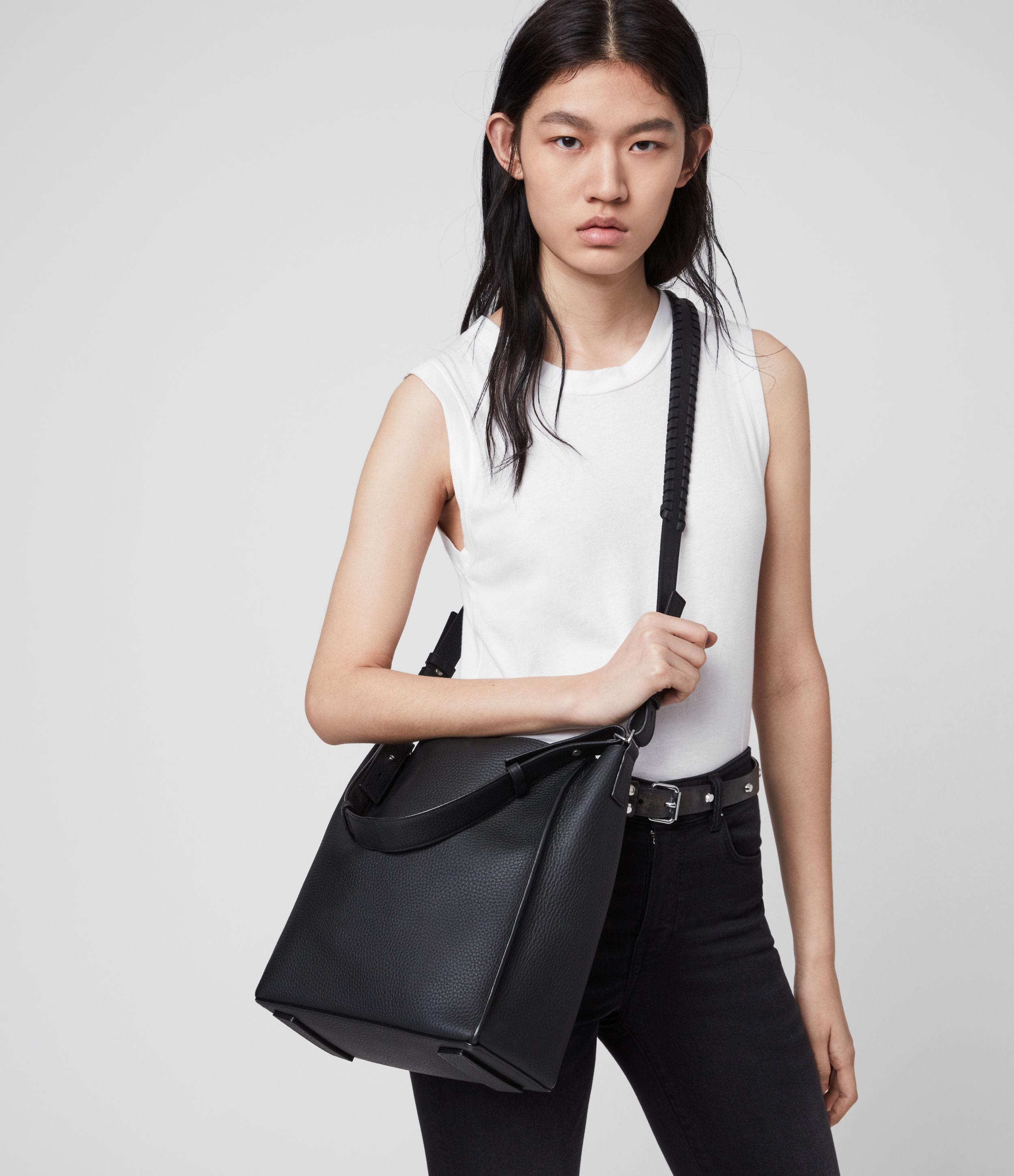 人気商品！！ ALLSAINTS KITA LEATHER CROSSBODY BAG - ショルダーバッグ