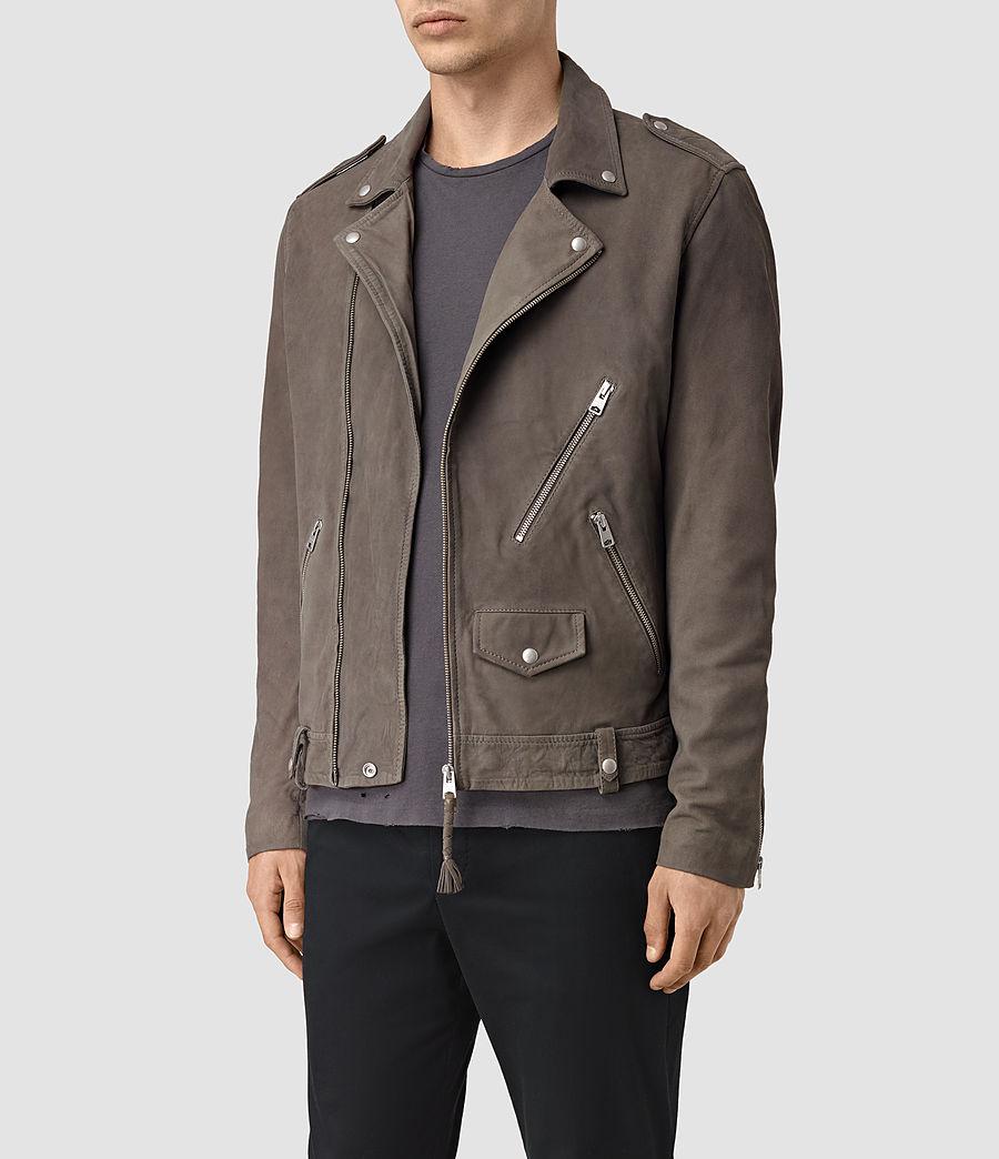 all saints niko leather bomber jacket