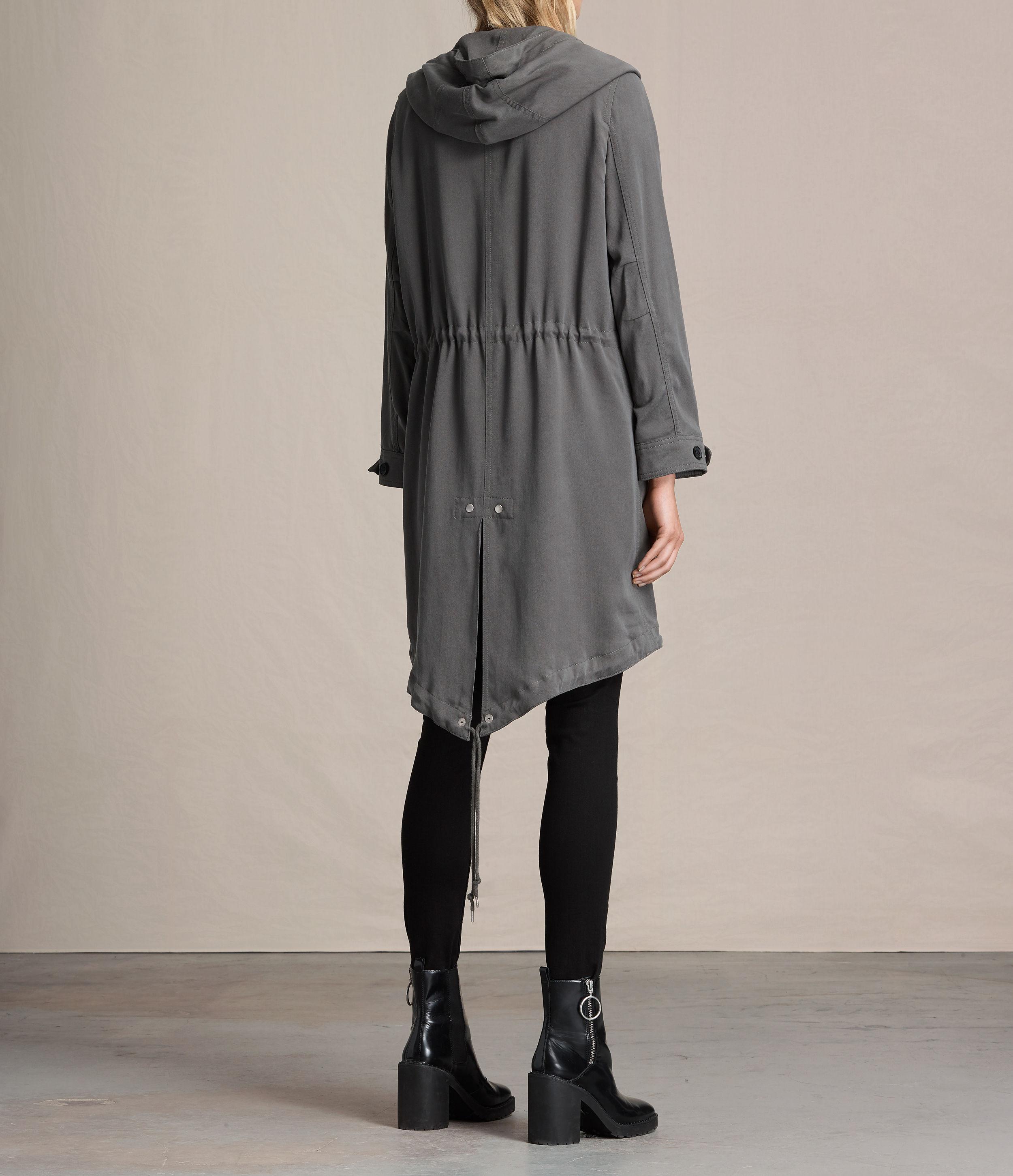 AllSaints Portere Parka in Natural Lyst Australia