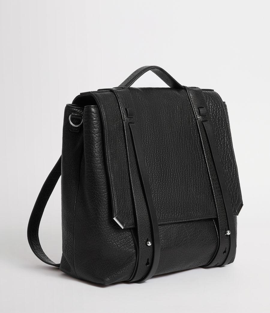 AllSaints Vincent Leather Backpack - in Black | Lyst UK