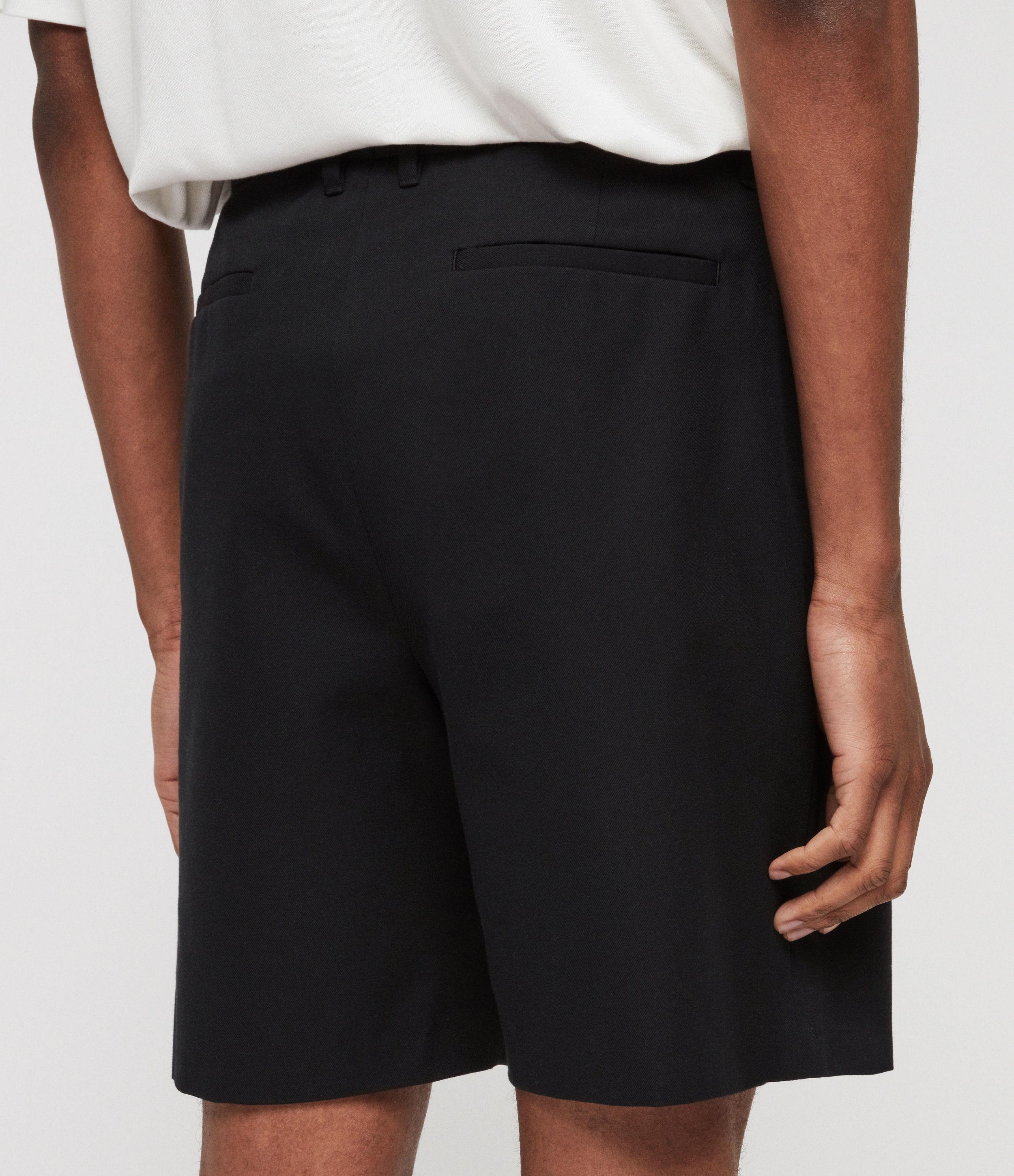 AllSaints Men's Miro Shorts in Black for Men - Lyst