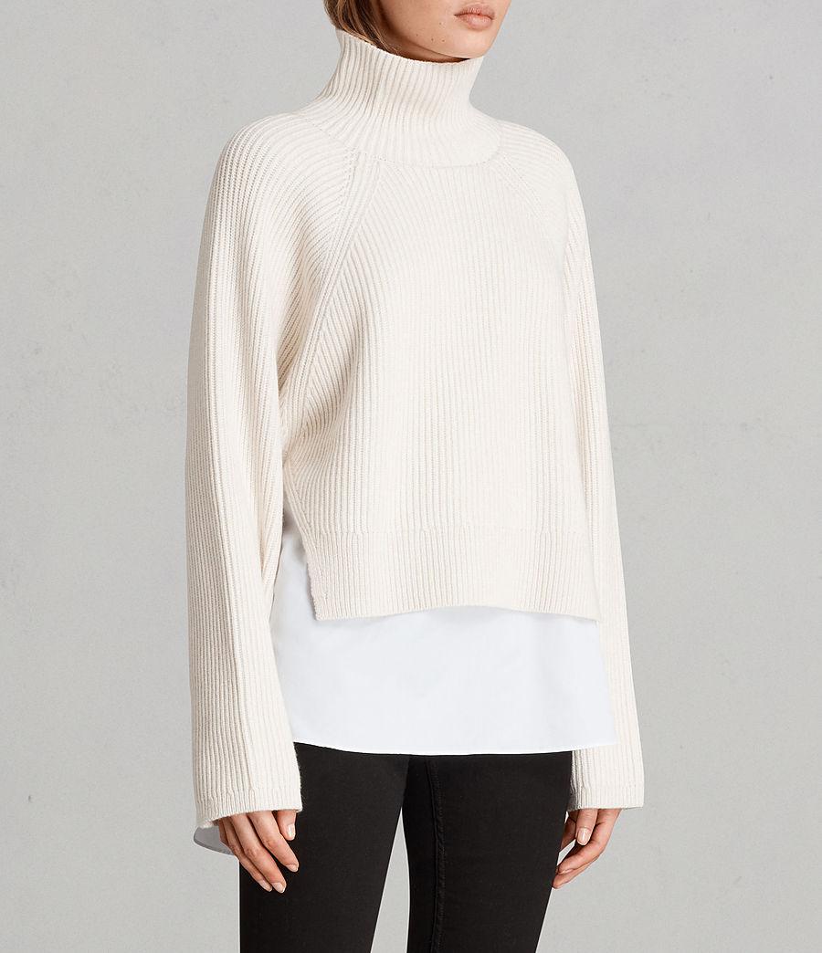 all saints jones cable jumper