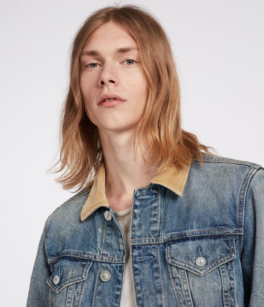 allsaints dexter denim jacket