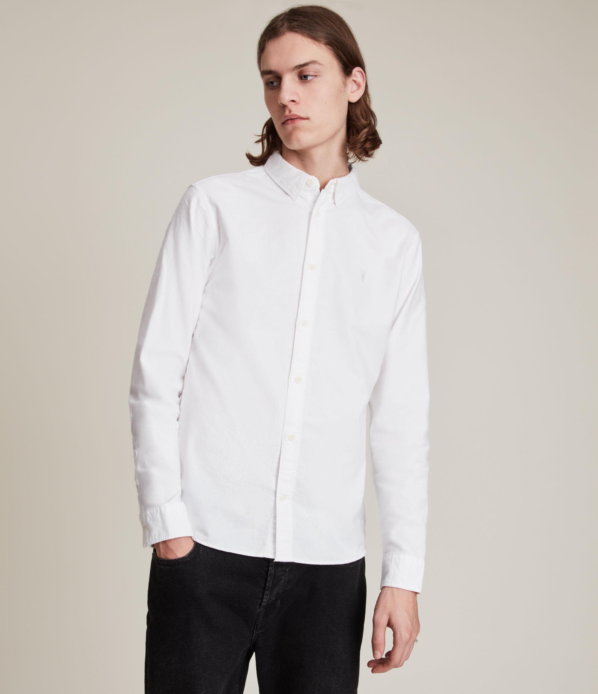 AllSaints Men's Cotton Slim Fit 