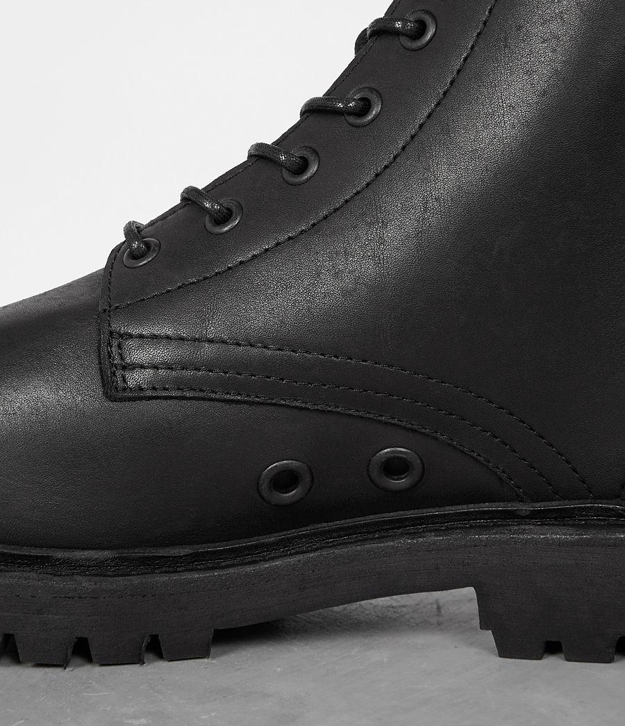 cheap black platform boots