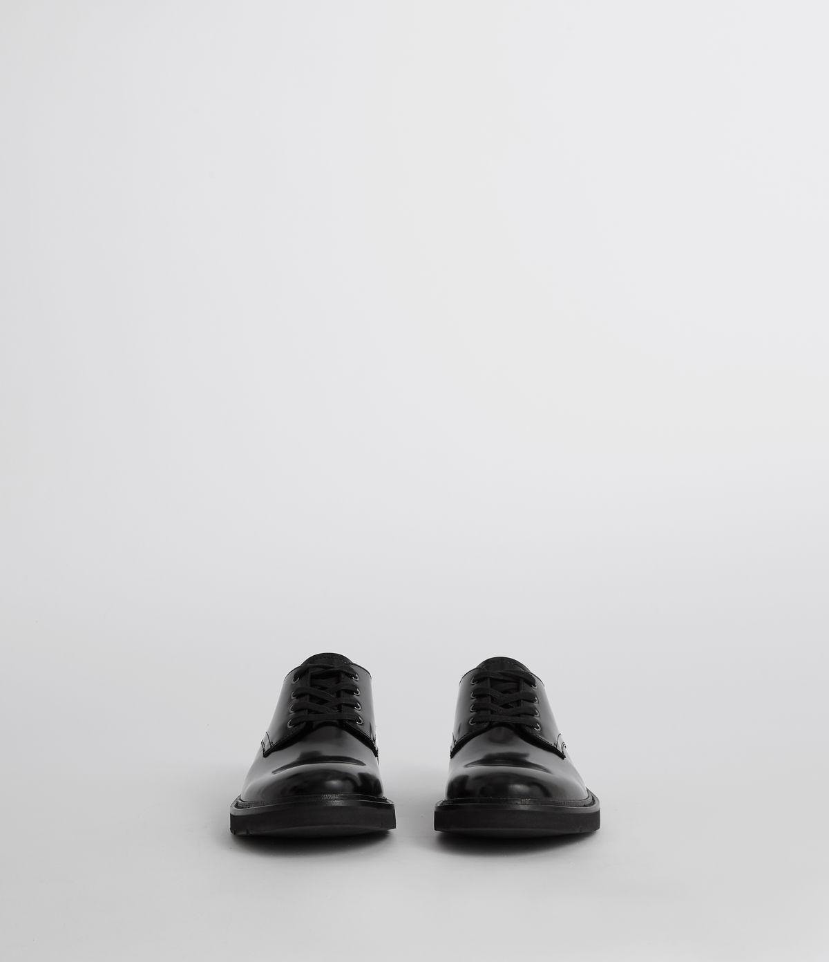 AllSaints Leather Mersey Shoe in Black 