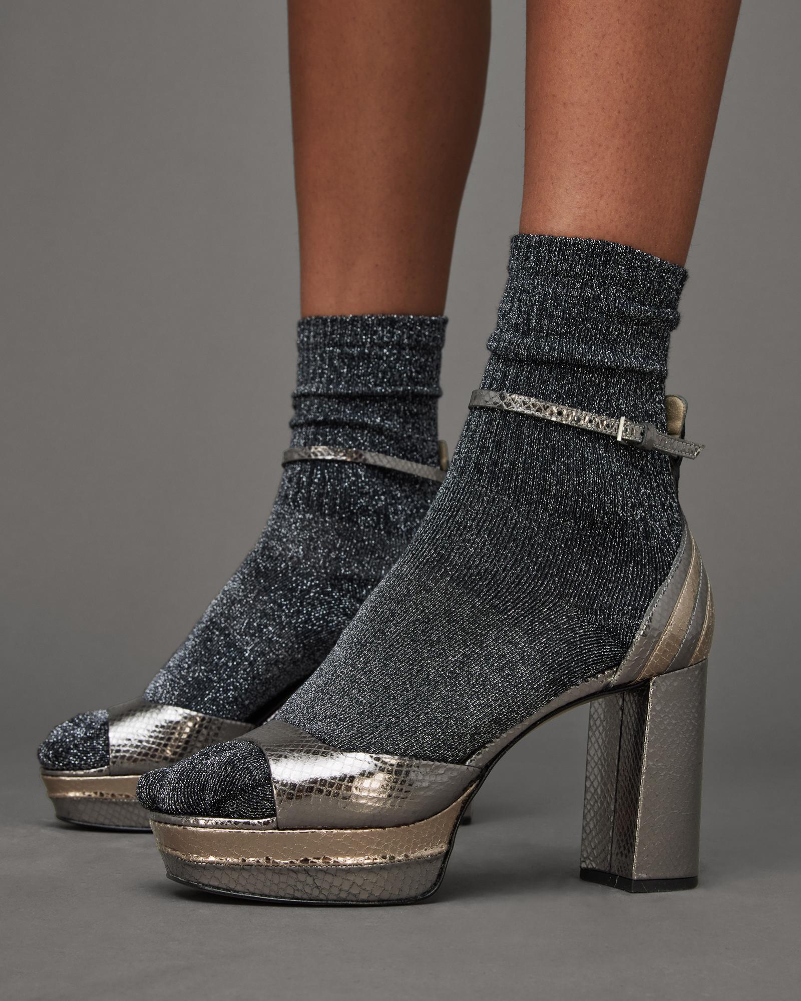 Michael kors tia shop glitter platform sneakers