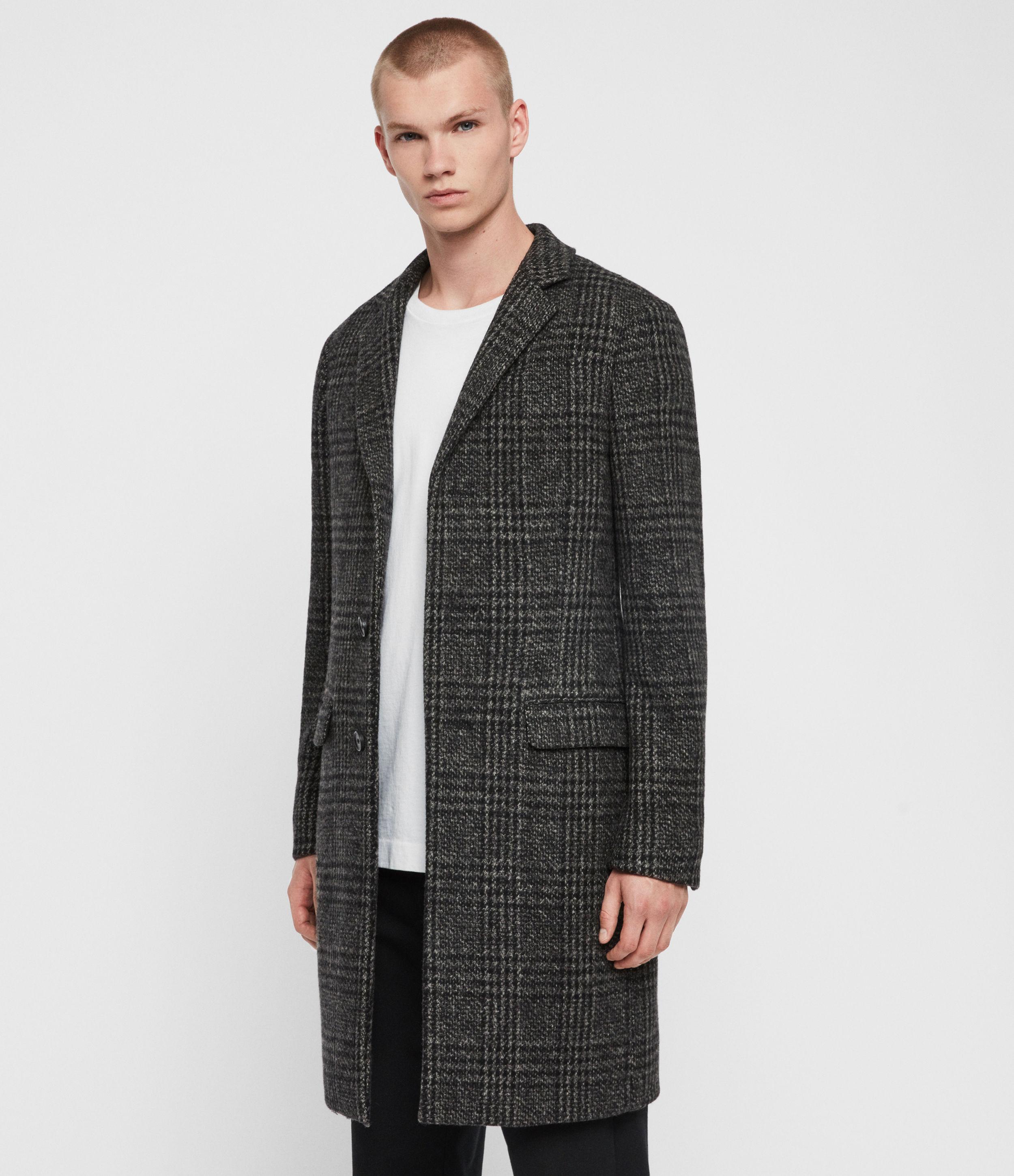 allsaints dowell coat