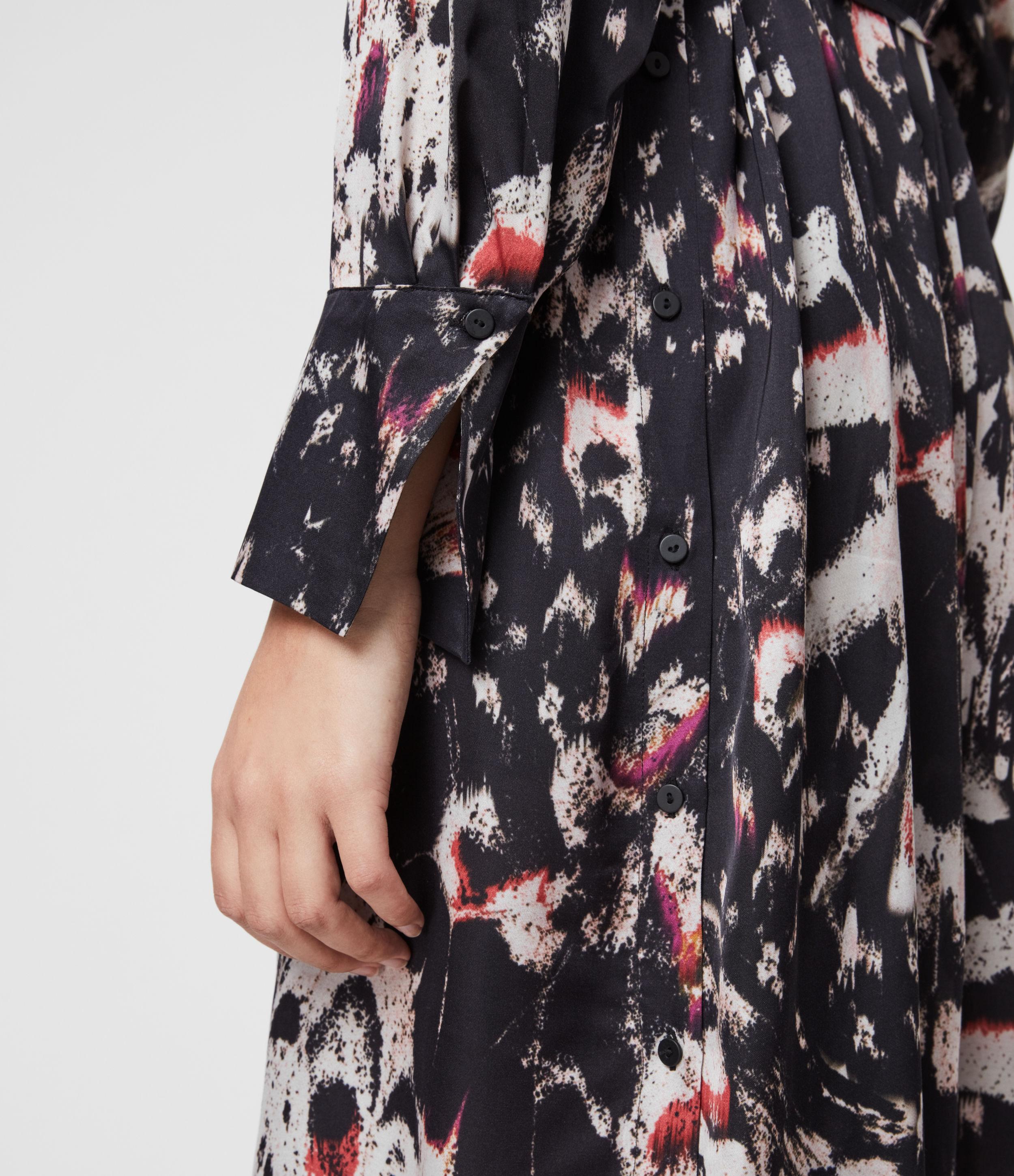 Allsaints anya cheap shirt dress