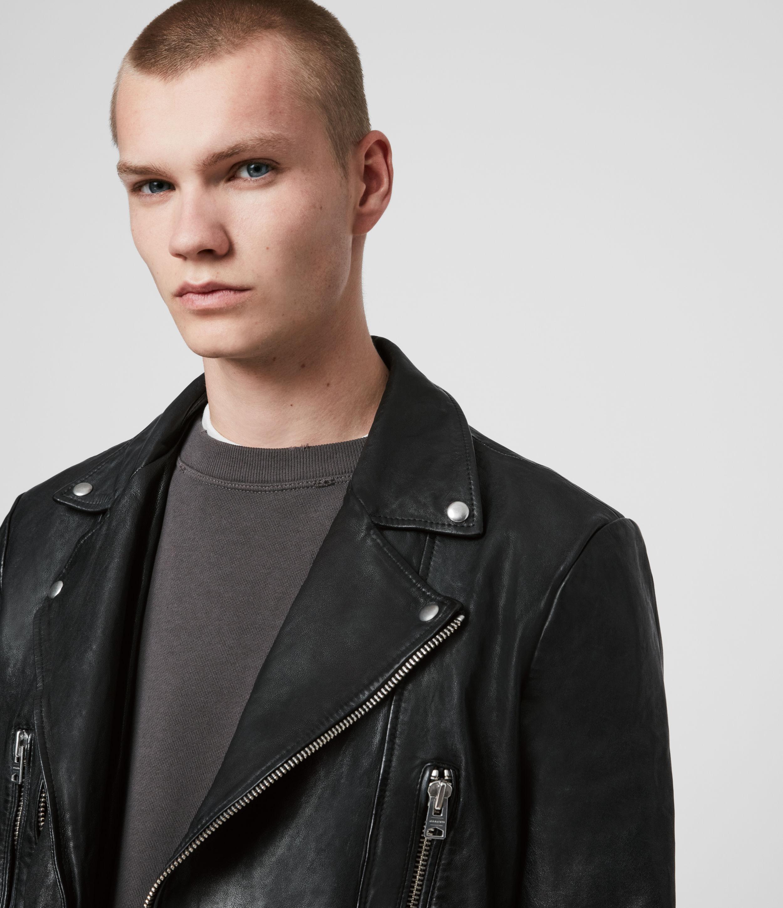 all saints mazo leather jacket