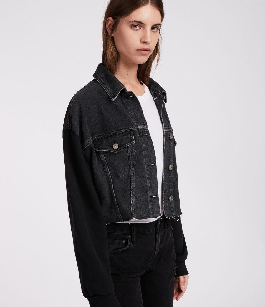 all saints anders denim jacket