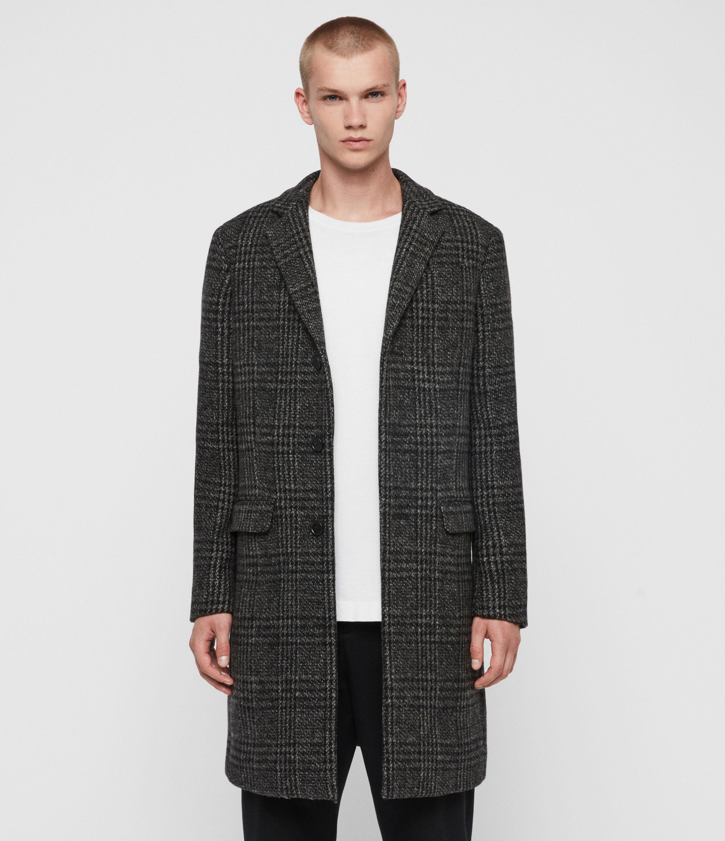 allsaints dowell coat