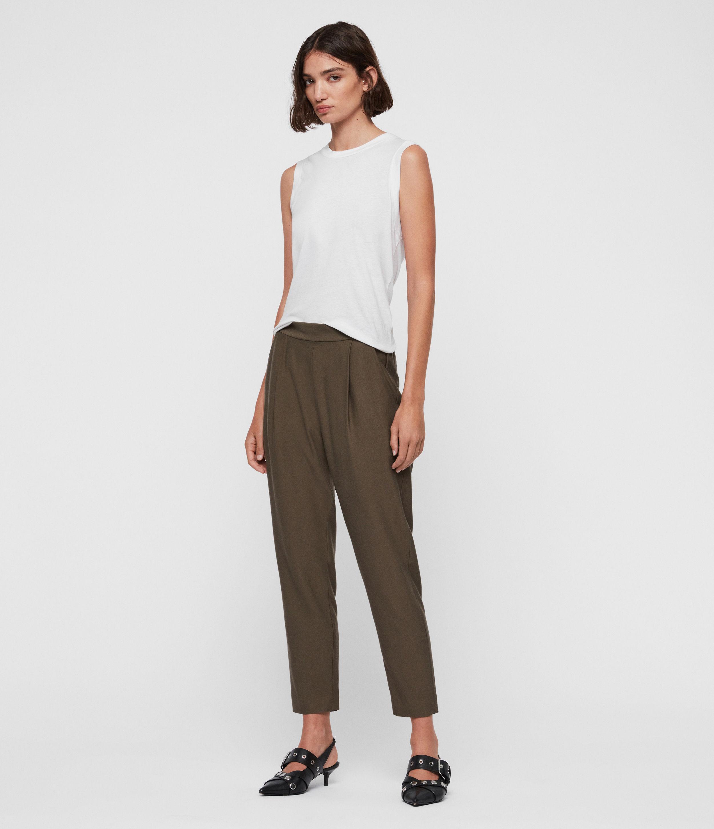 AllSaints Synthetic Aleida Tapered Low 