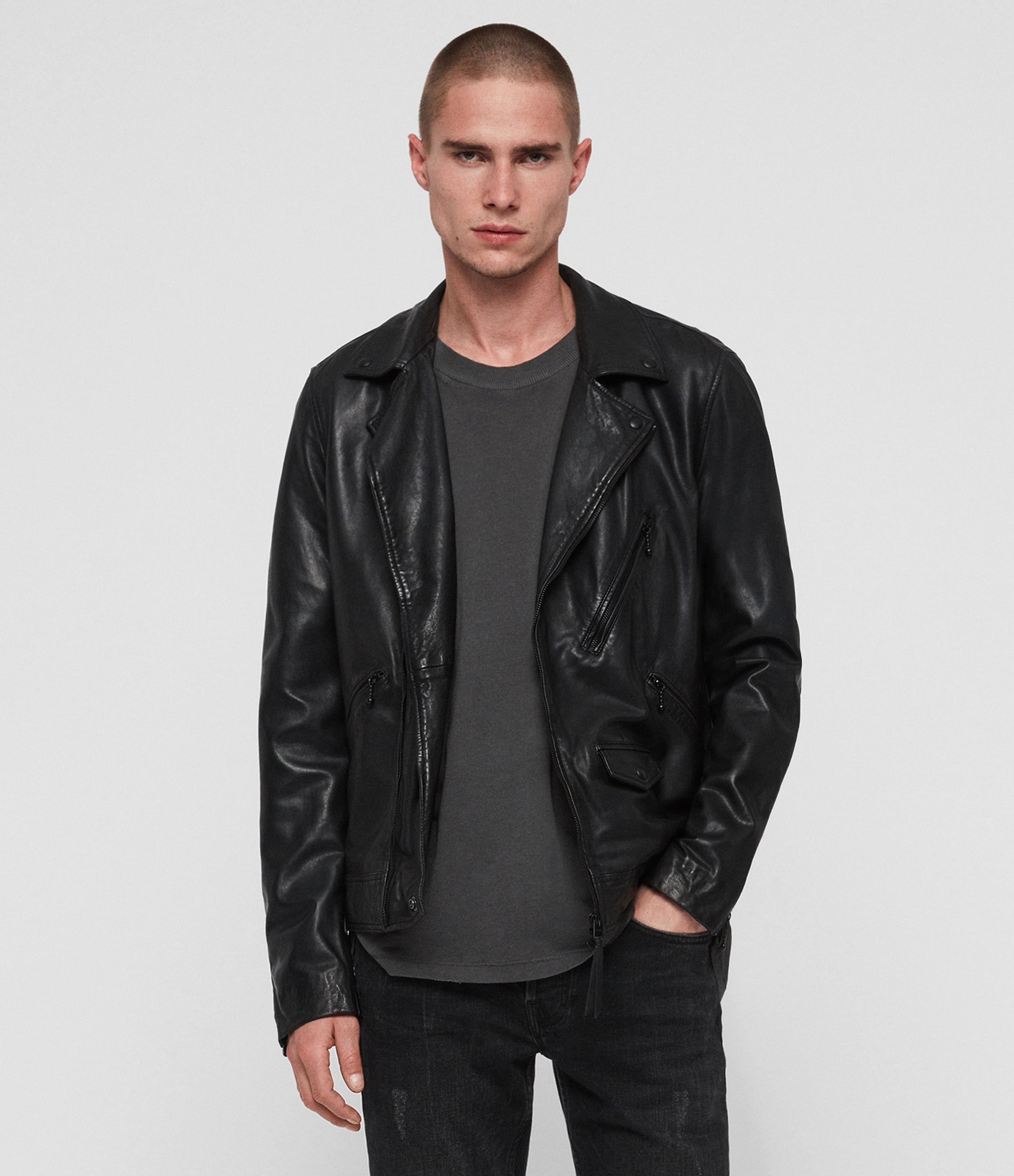 Allsaints holt biker hotsell