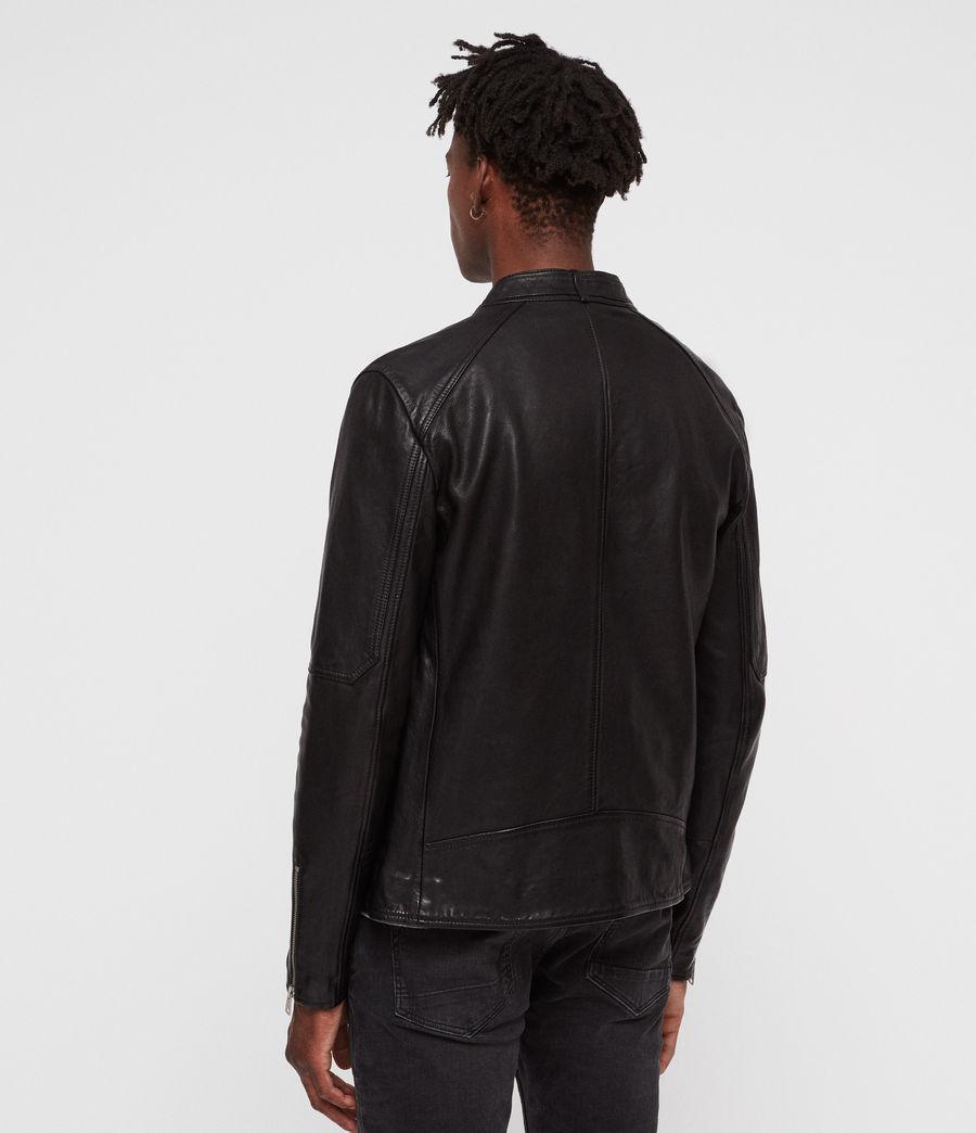 AllSaints Men's Black Cora Leather Jacket