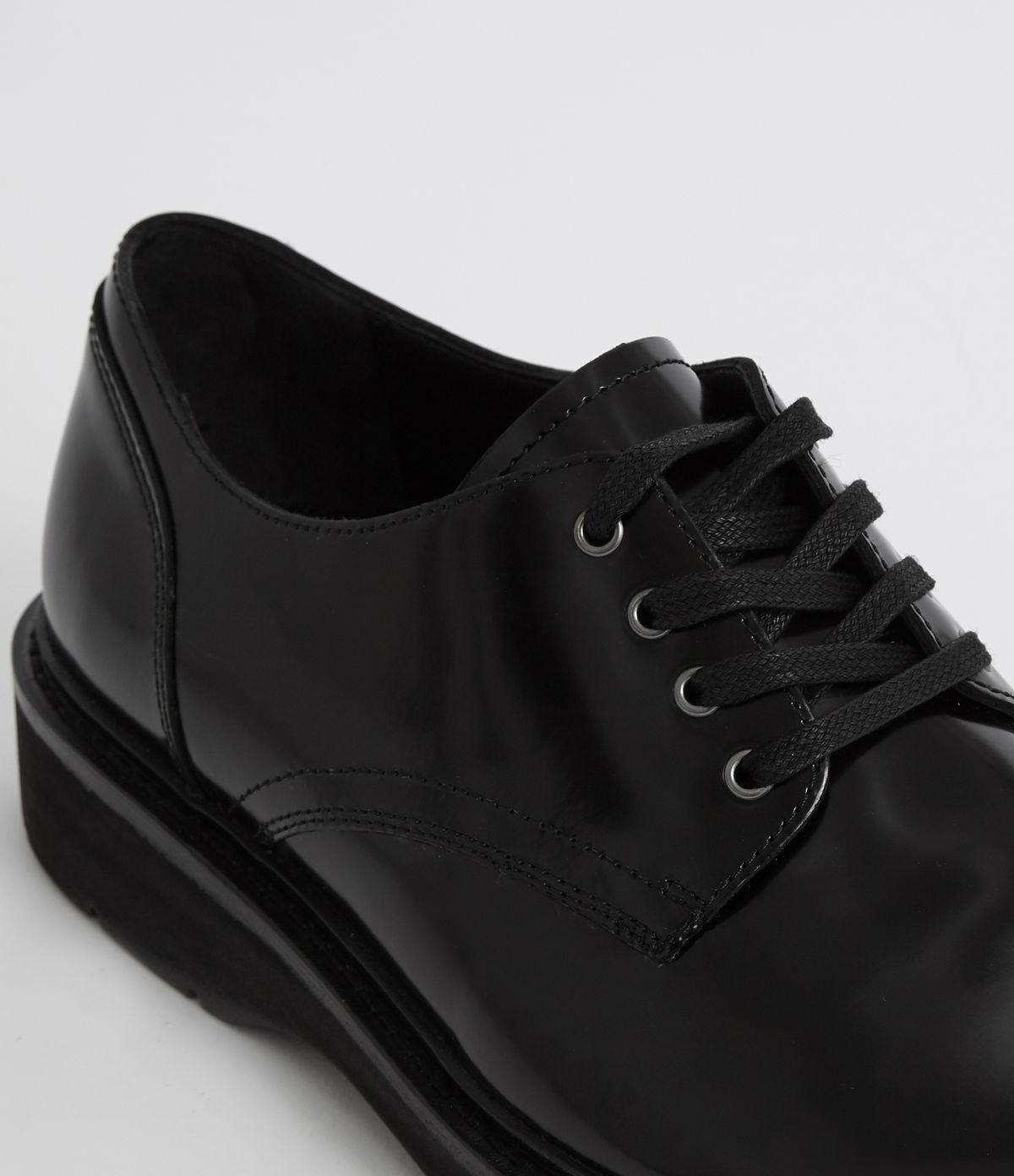 AllSaints Leather Mersey Shoe in Black 