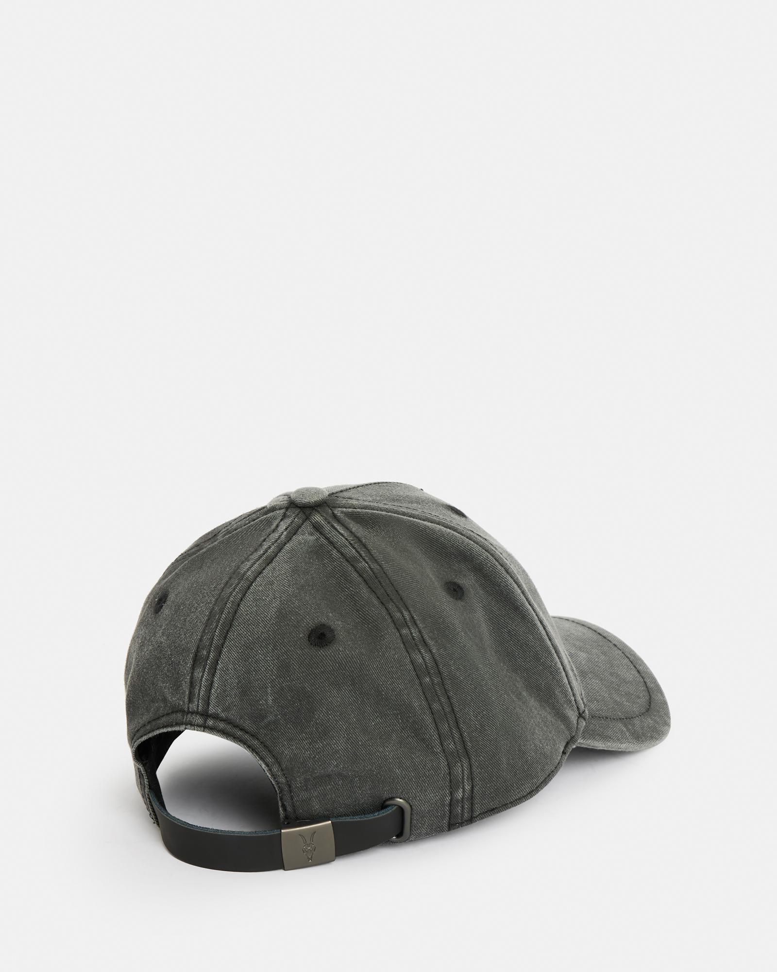 AllSaints Tierra Embroidered Logo Baseball Cap in Gray for  display picture 1