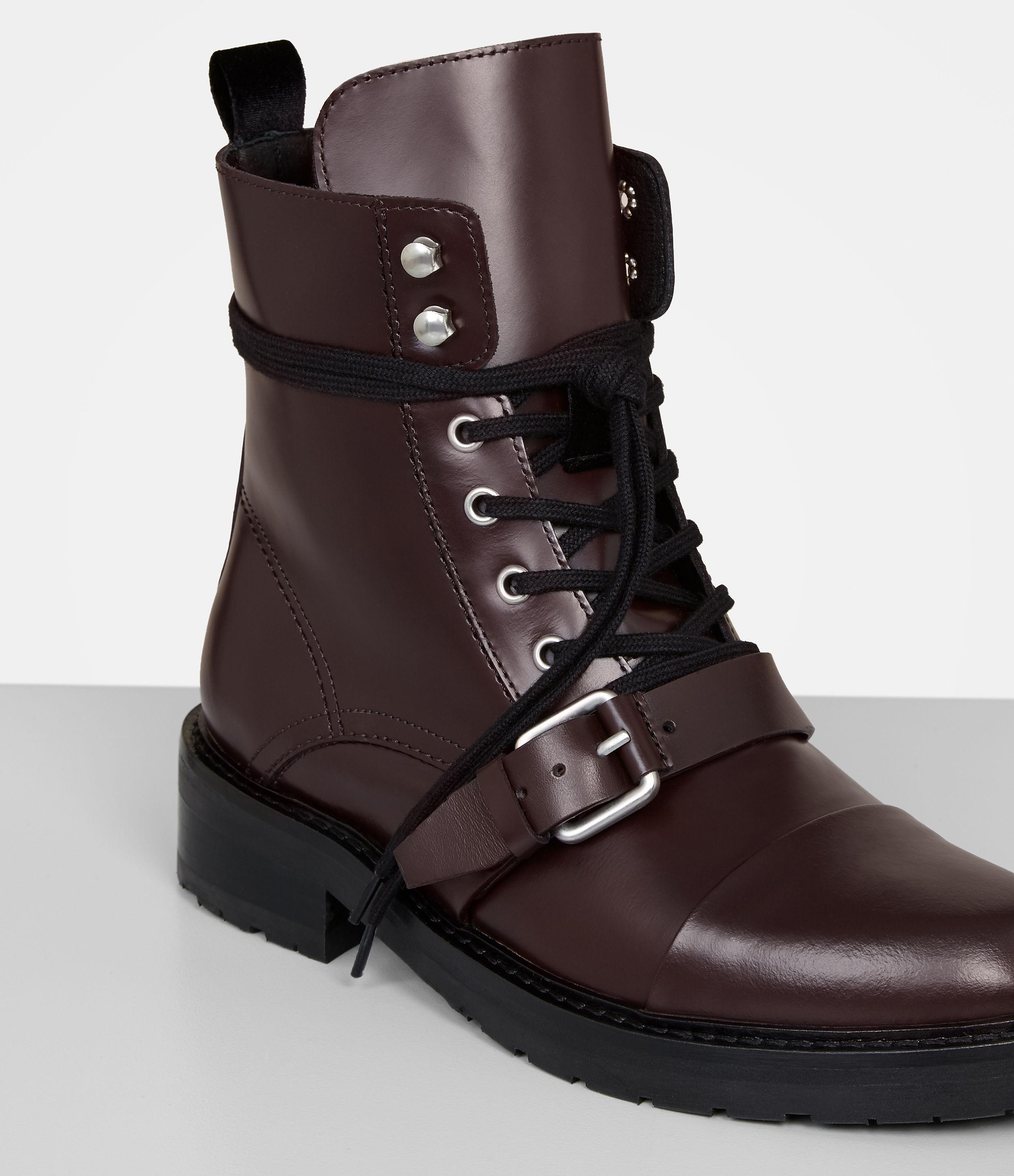 AllSaints Leather Donita Boot - Lyst