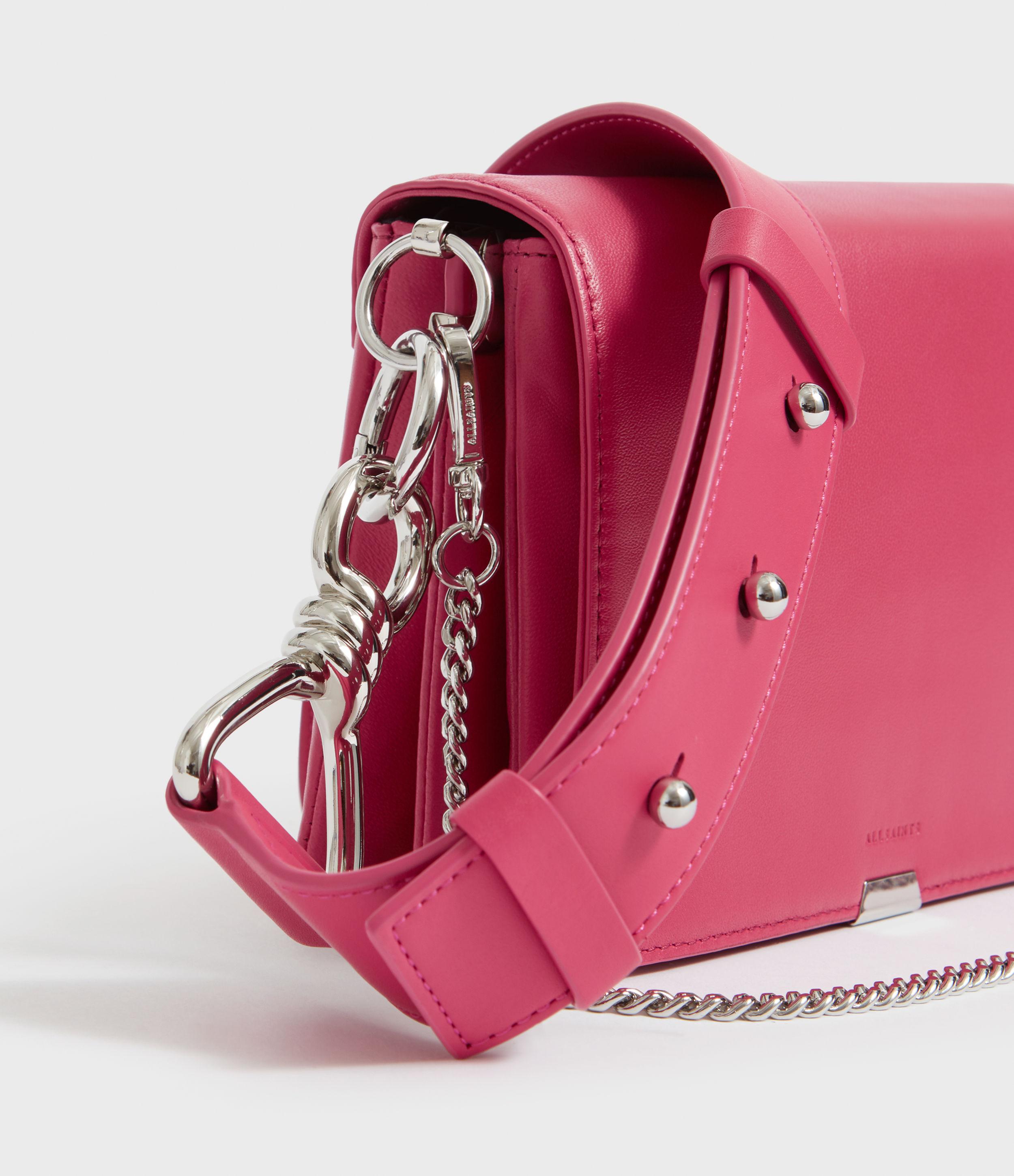 all saints captain flap bag