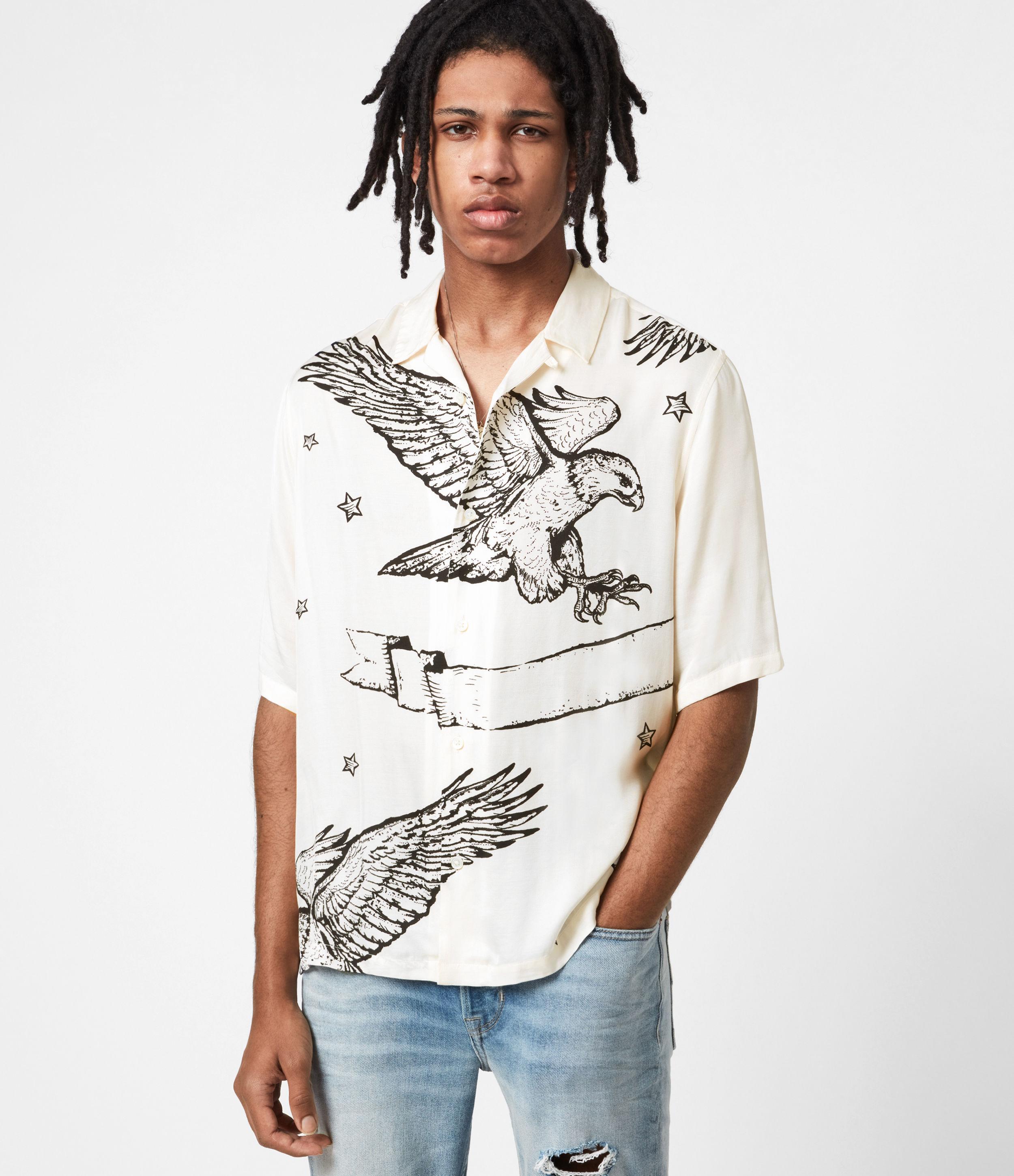 all saints eagle shirt