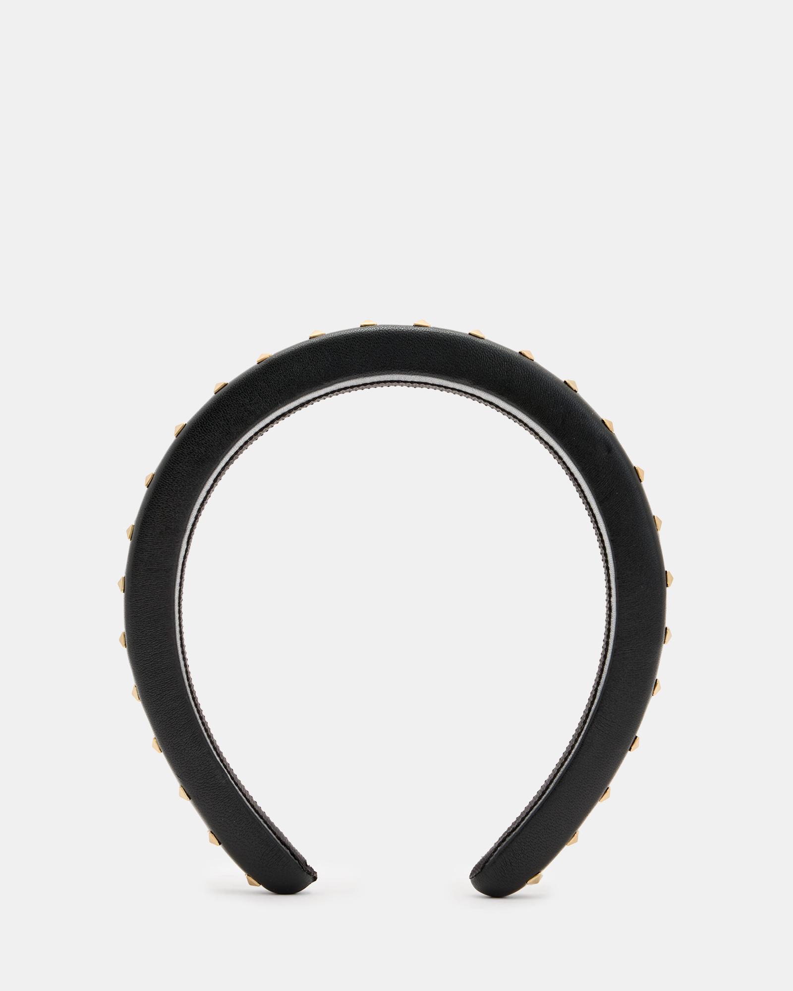 Prada studded leather headband 2025