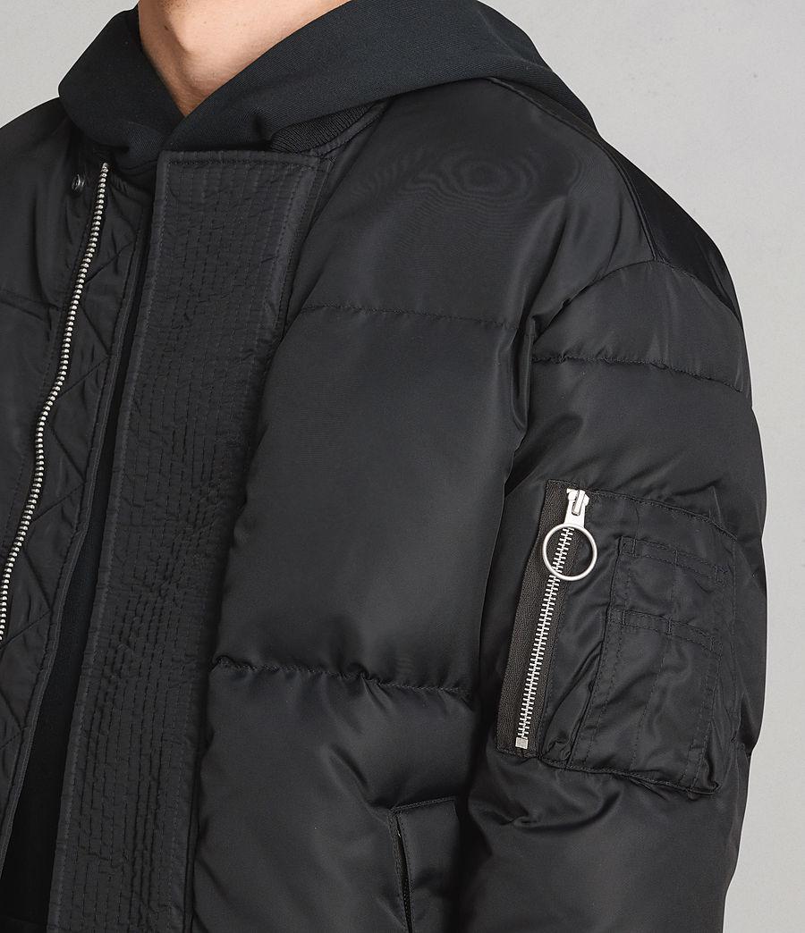 all saints down jacket