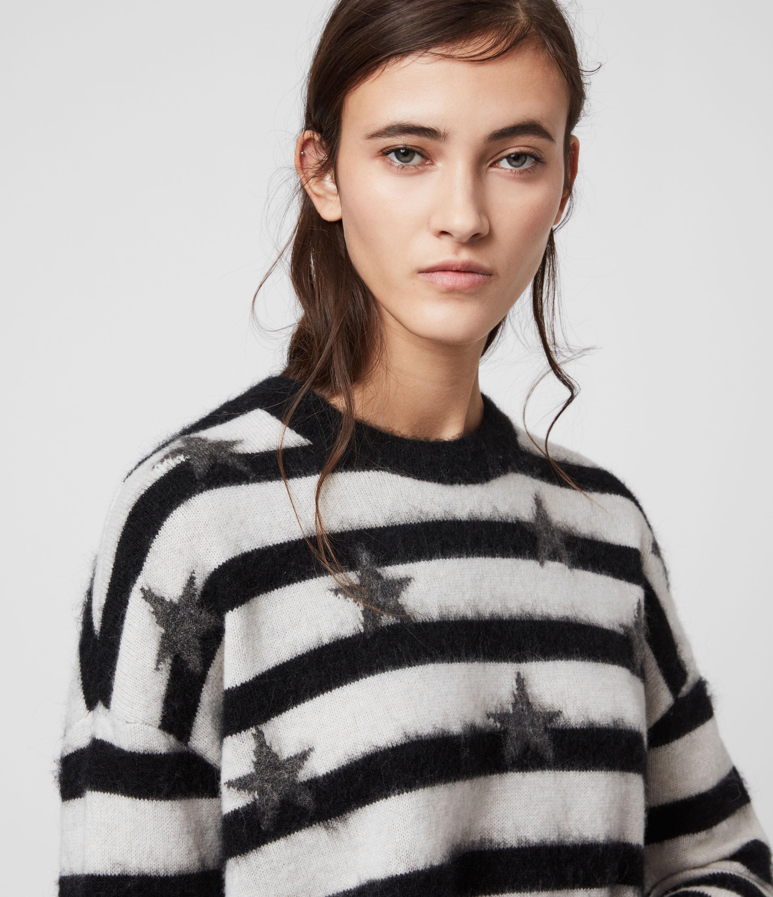 all saints star jumper