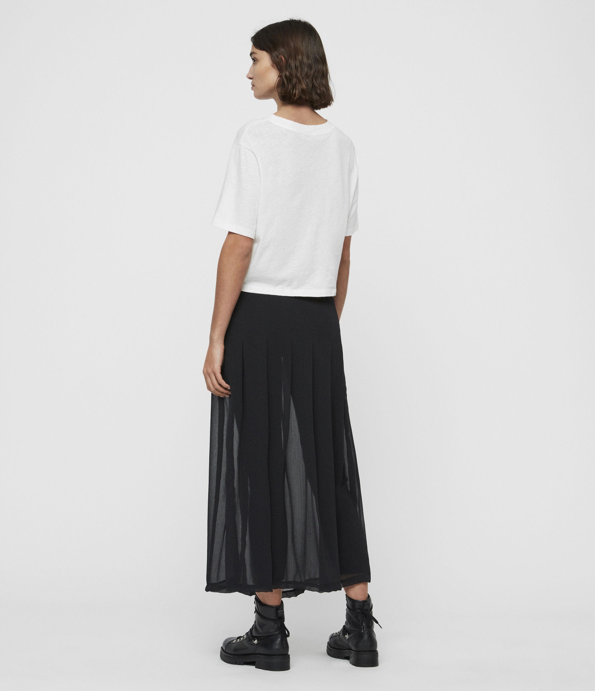 AllSaints Drea Raffi Leggings in Black 